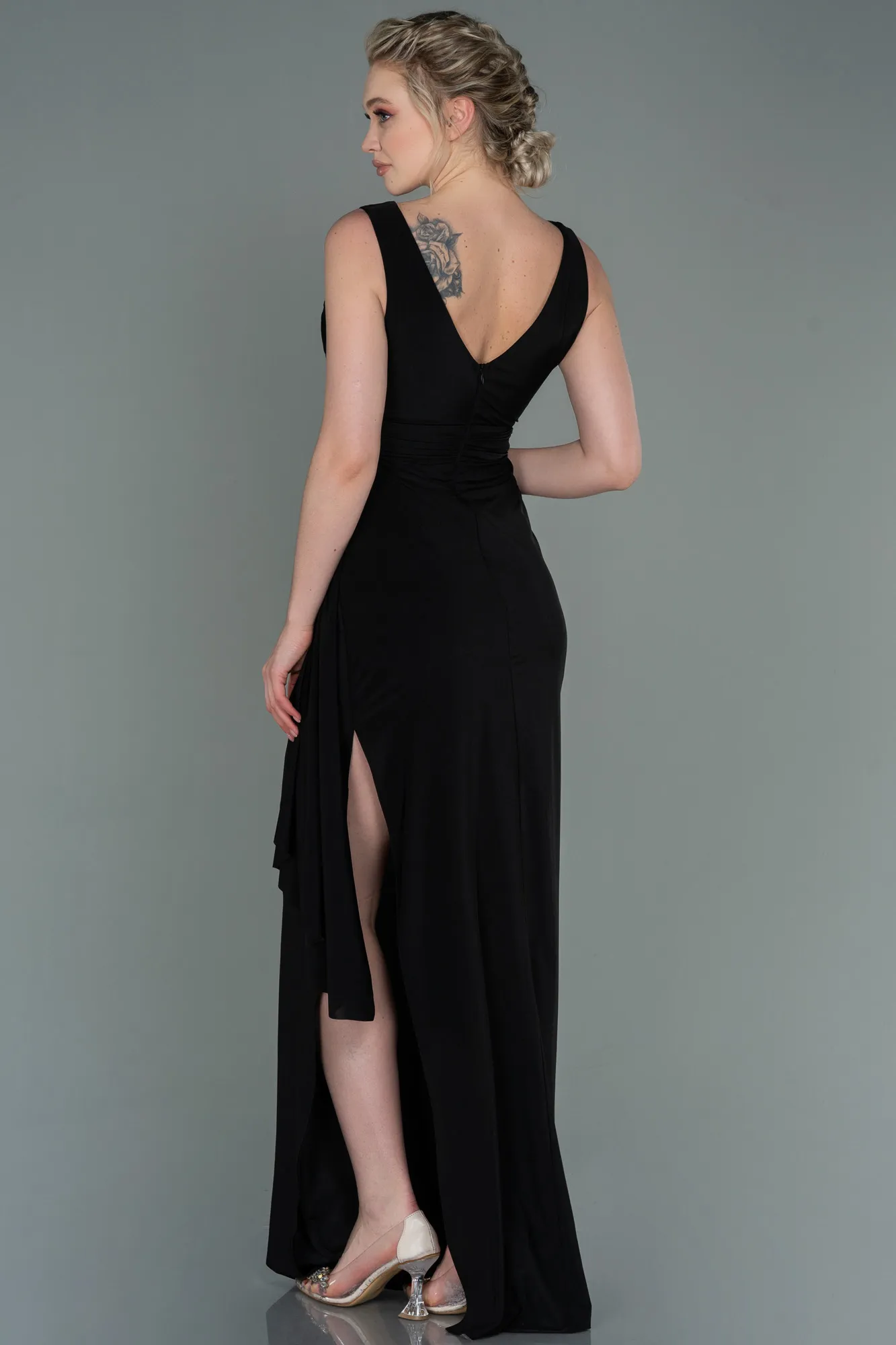 Black-Long Prom Gown ABU3098