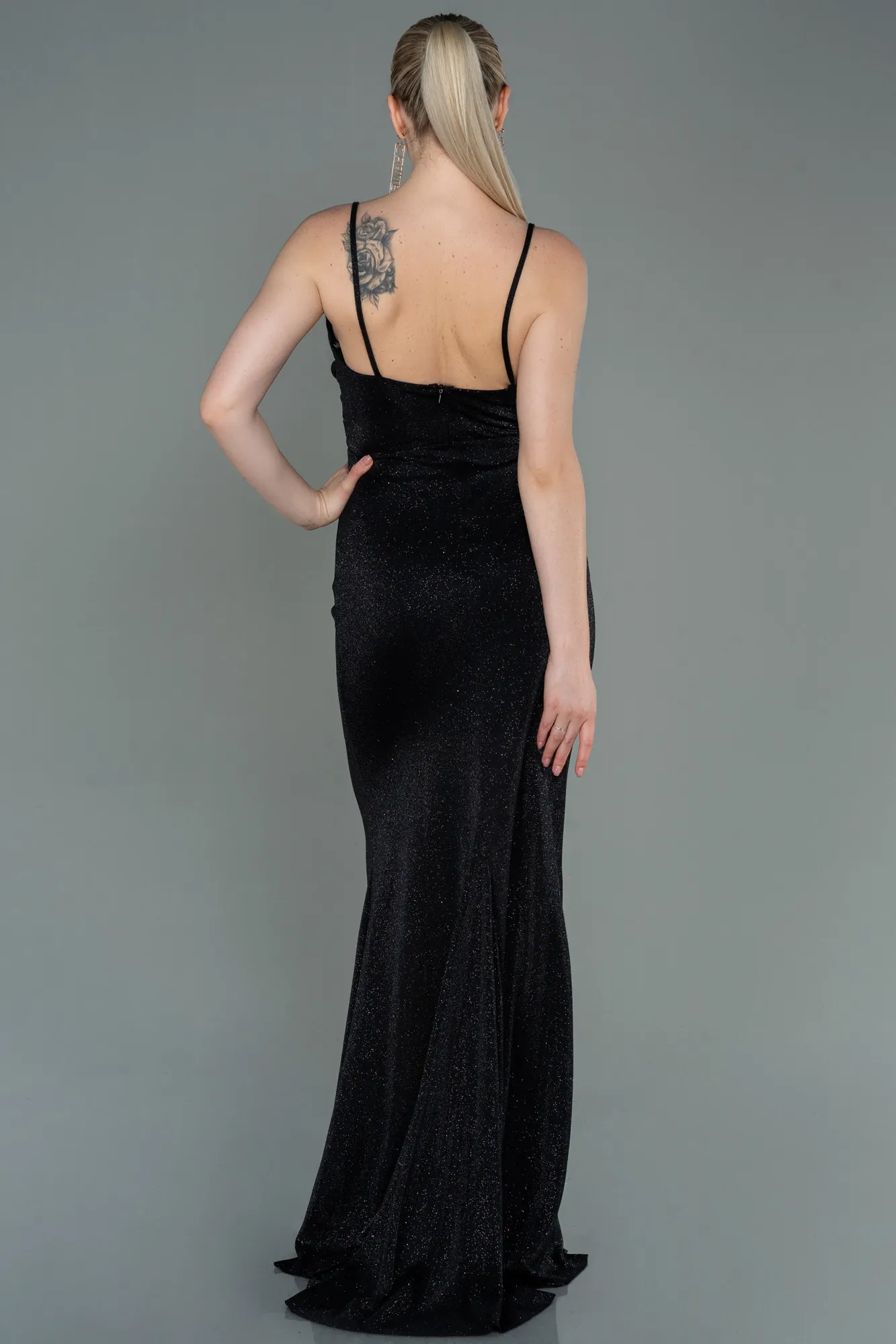 Black-Long Prom Gown ABU3182