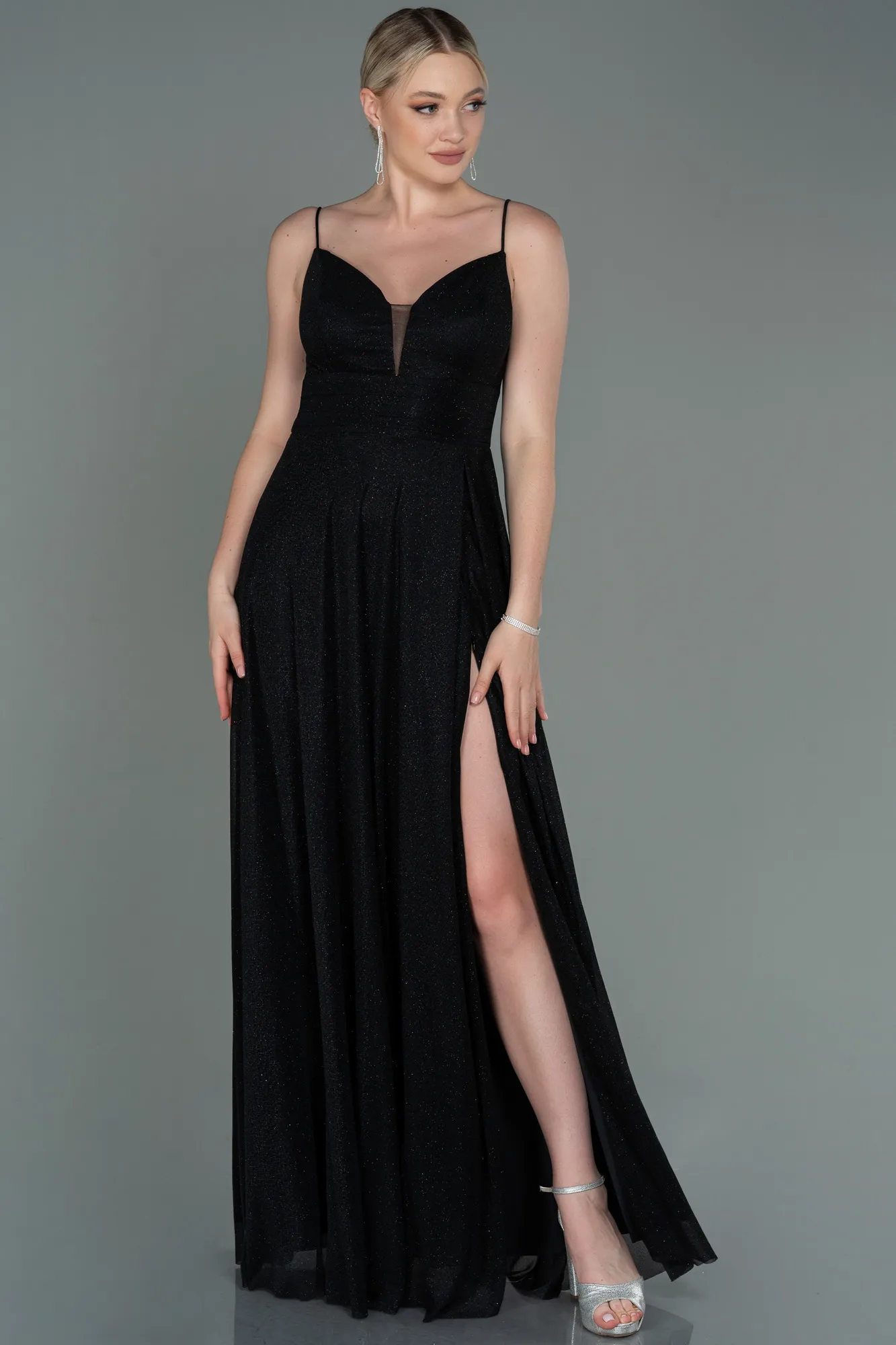 Black-Long Prom Gown ABU3195