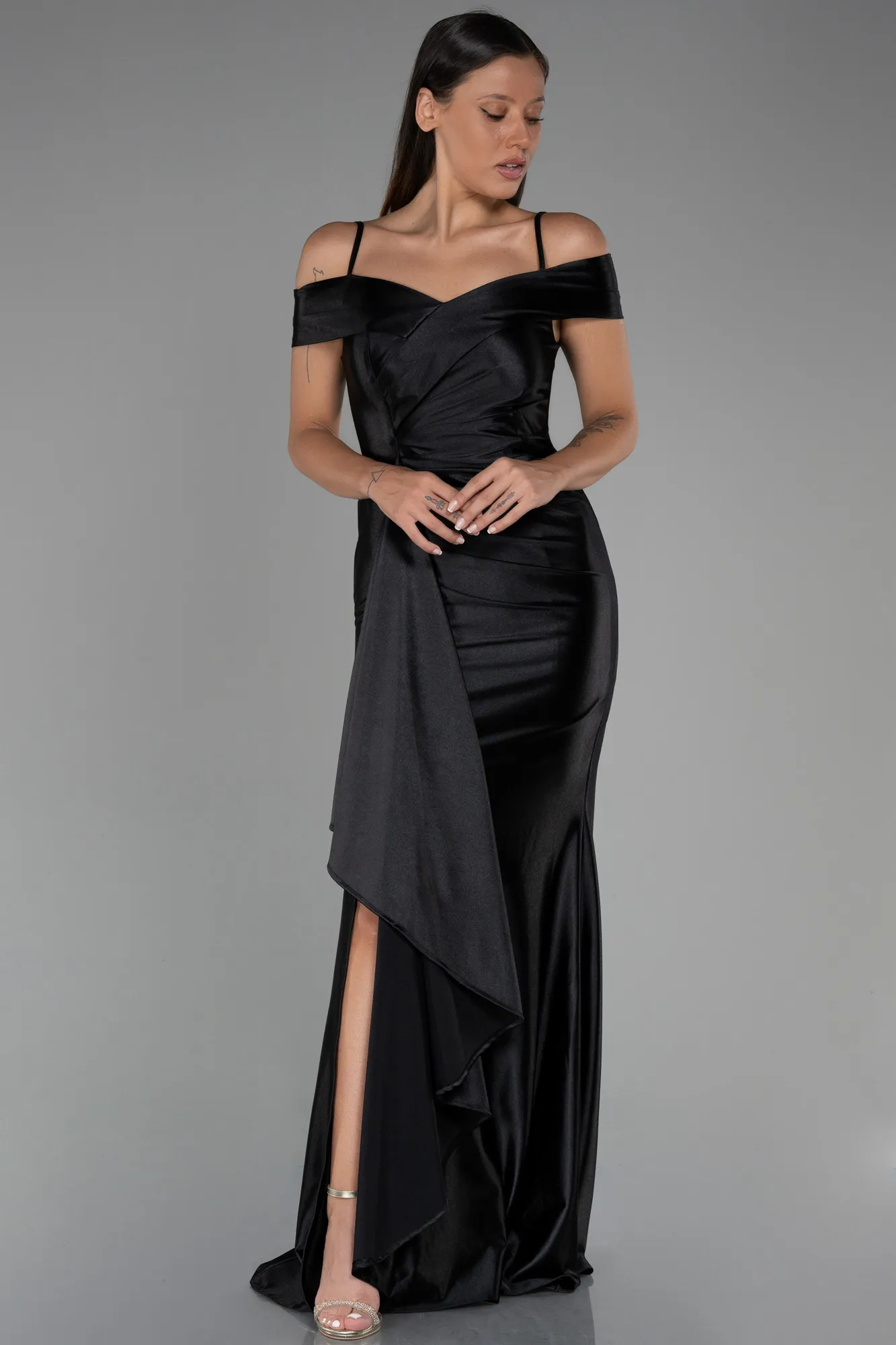 Black-Long Prom Gown ABU3240