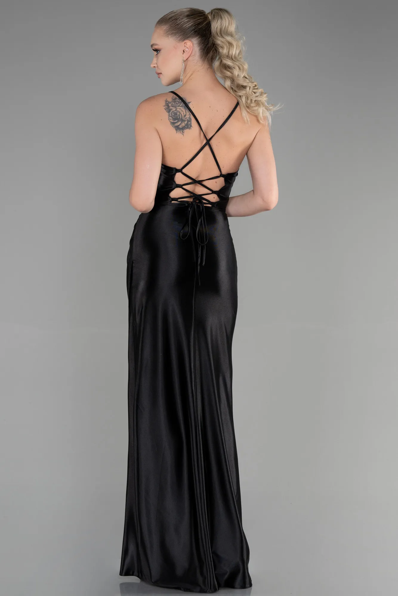 Black-Long Prom Gown ABU3247