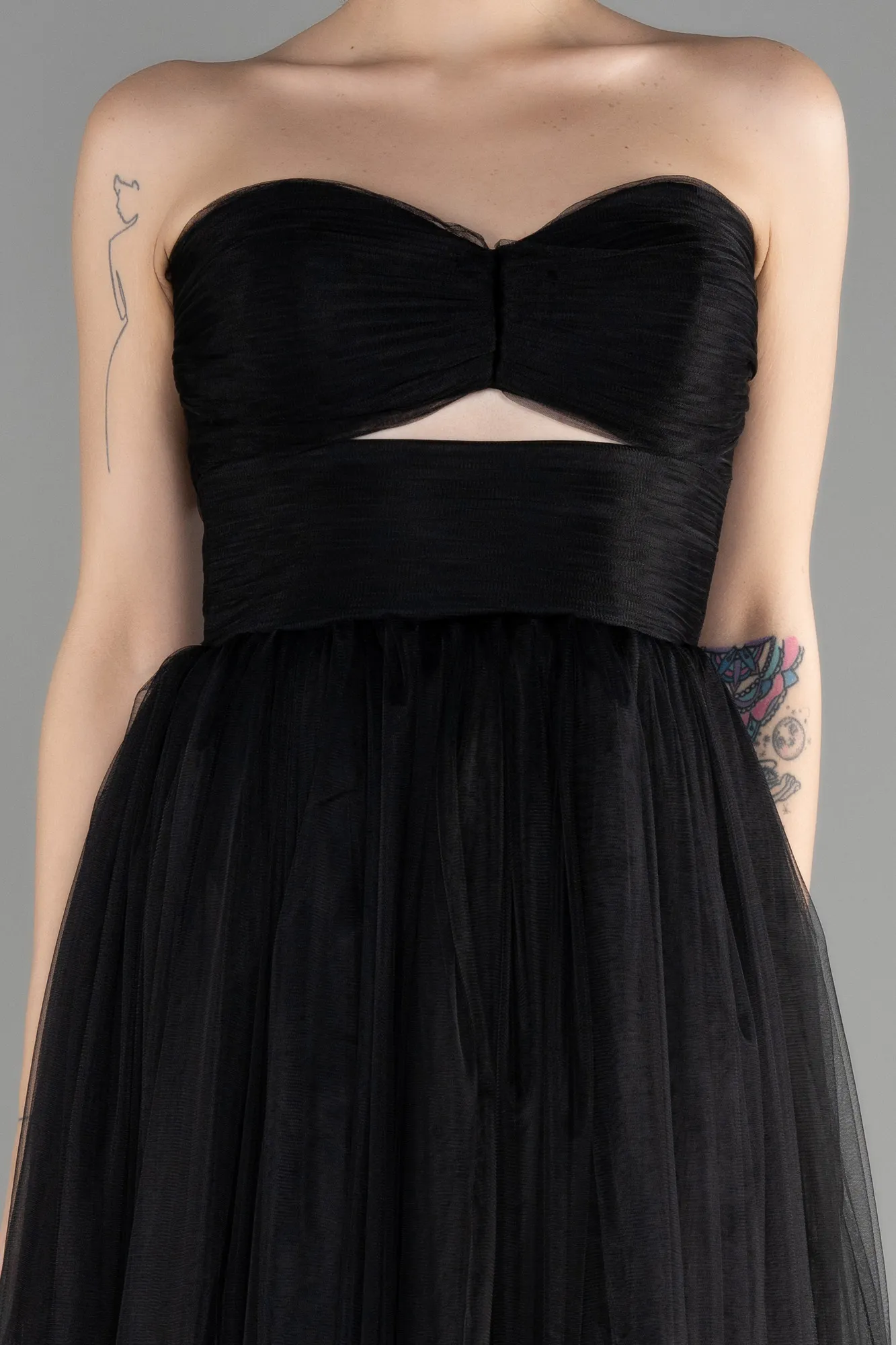 Black-Long Prom Gown ABU3306