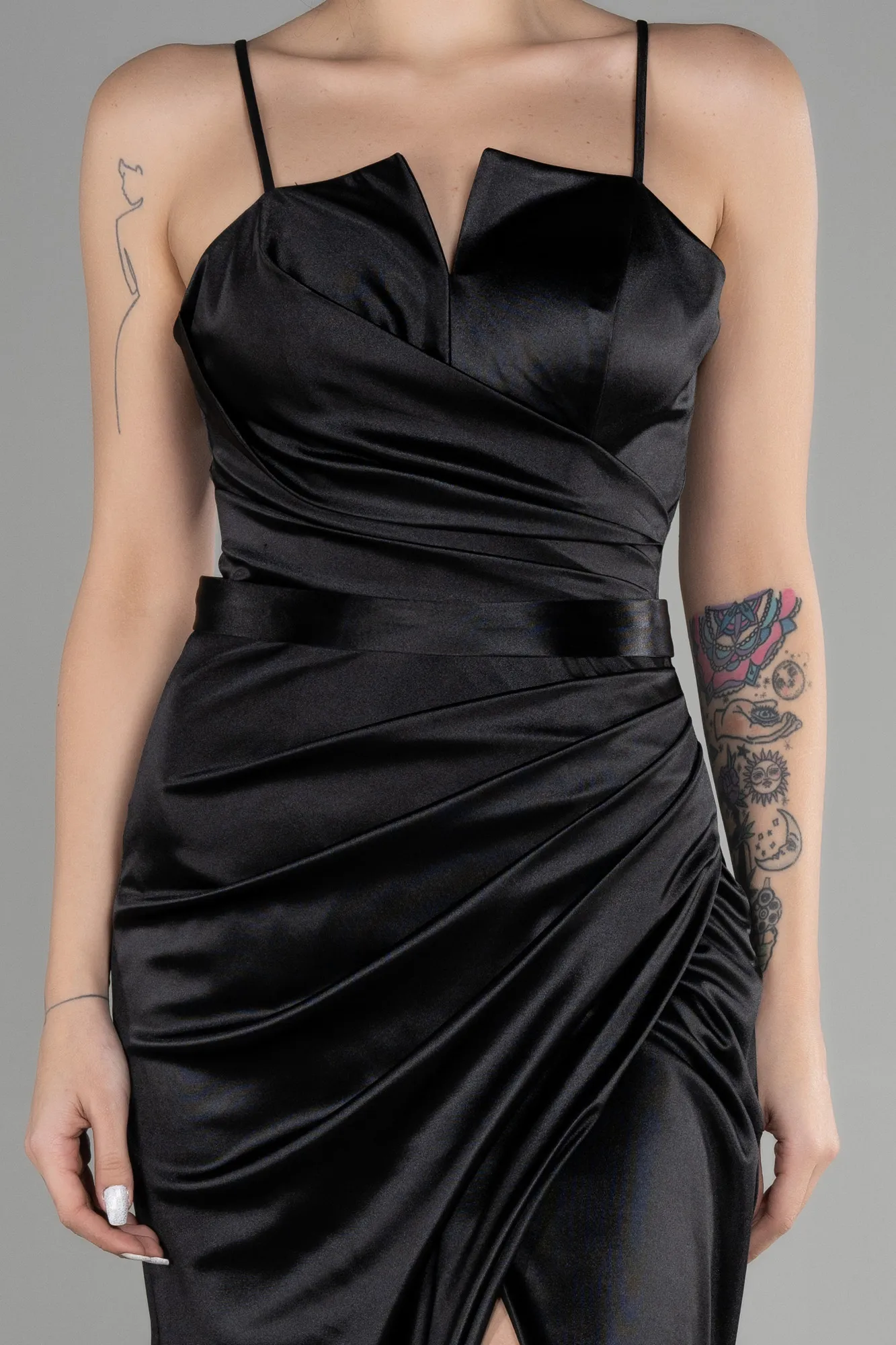 Black-Long Prom Gown ABU3480