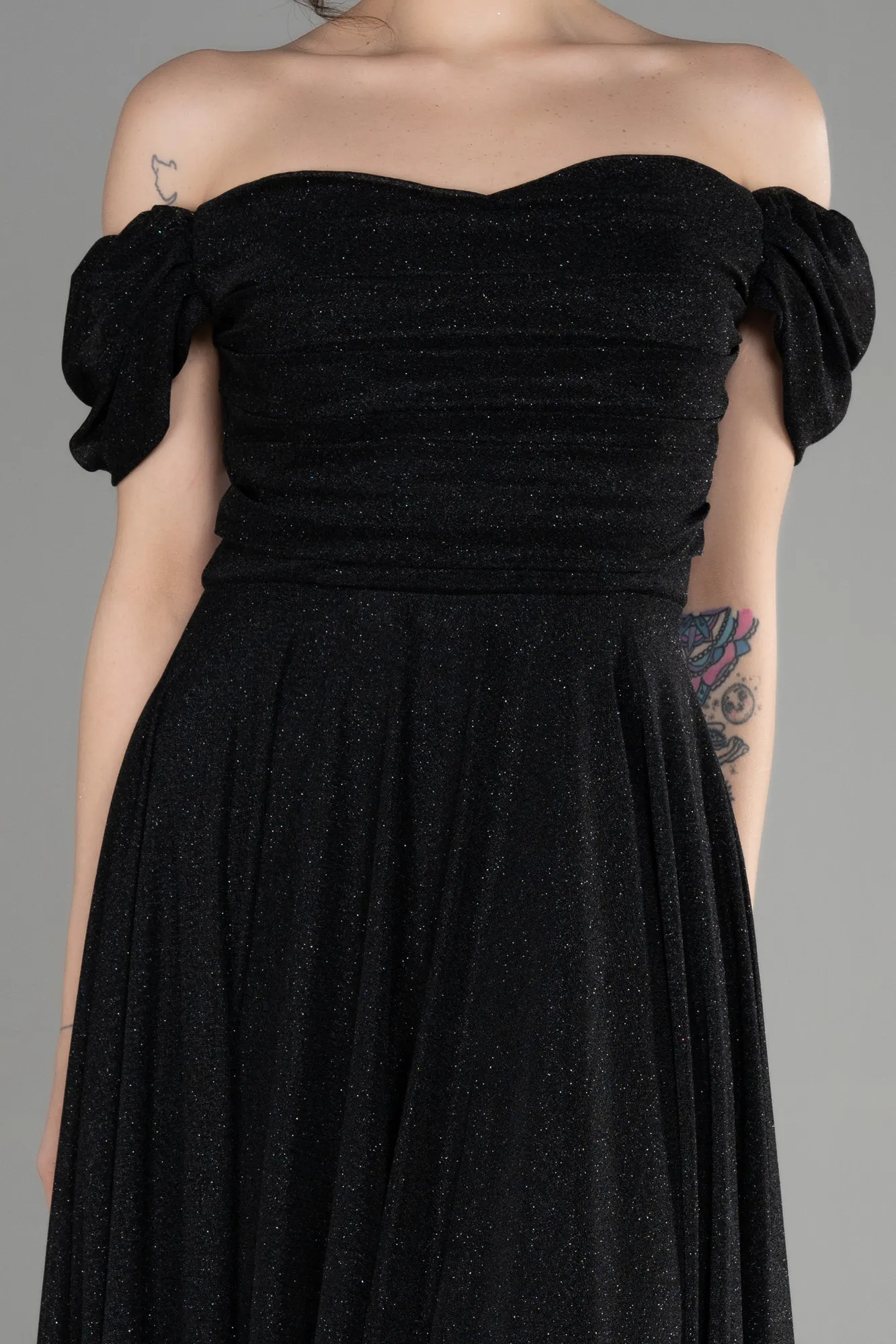 Black-Long Prom Gown ABU3660
