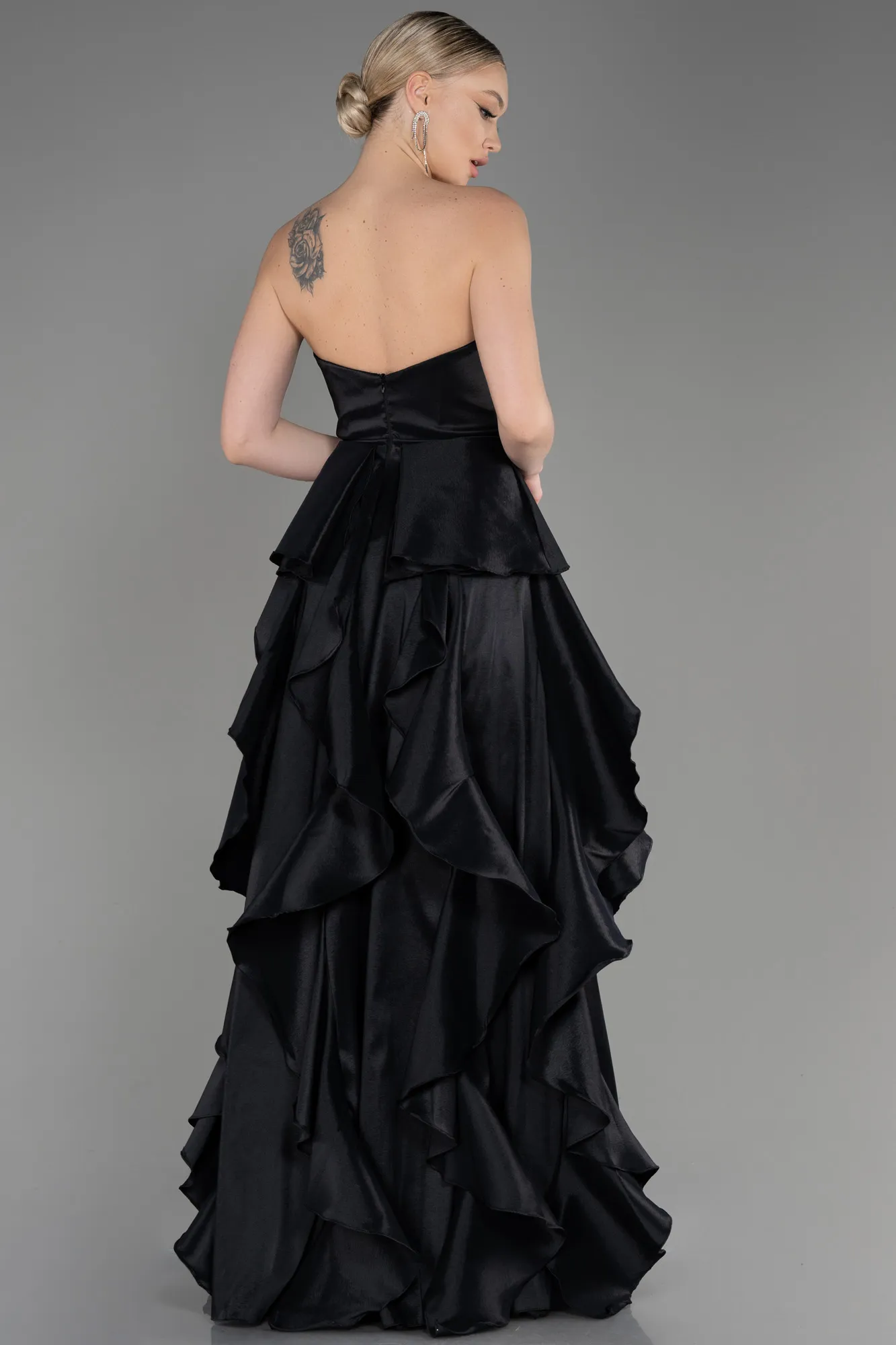 Black-Long Prom Gown ABU3886