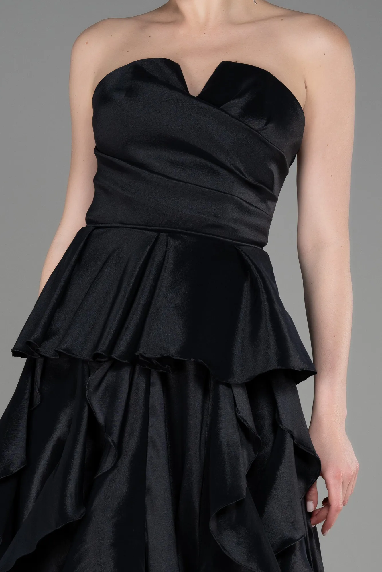 Black-Long Prom Gown ABU3886