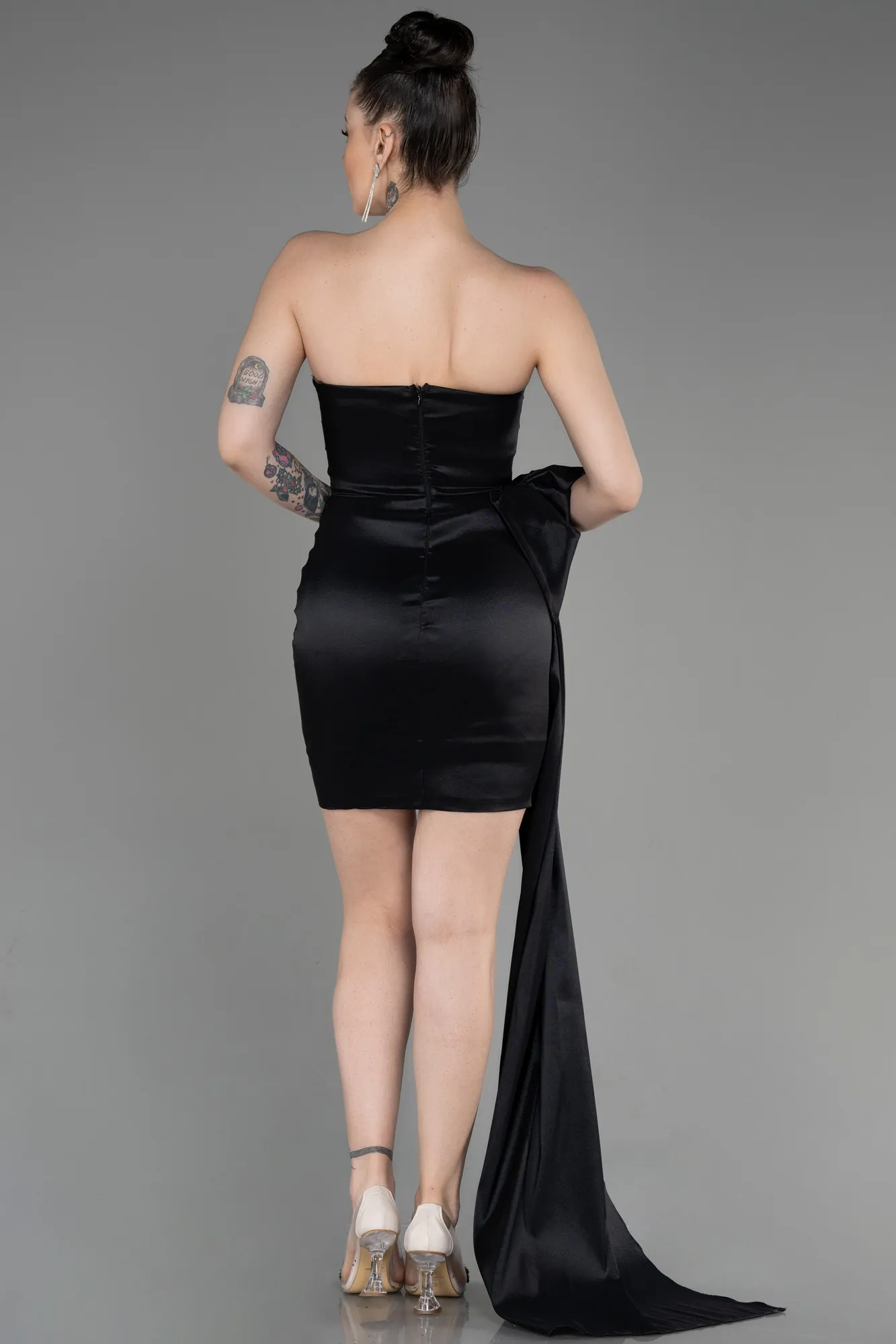 Black-Mini Party Dress ABK1981