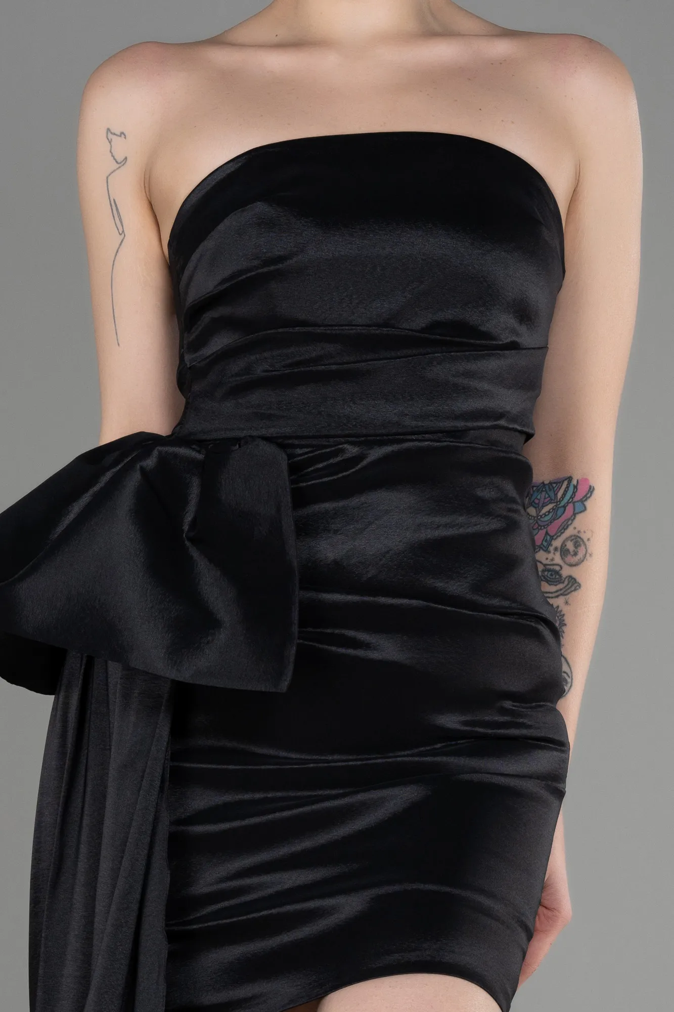 Black-Mini Party Dress ABK1981