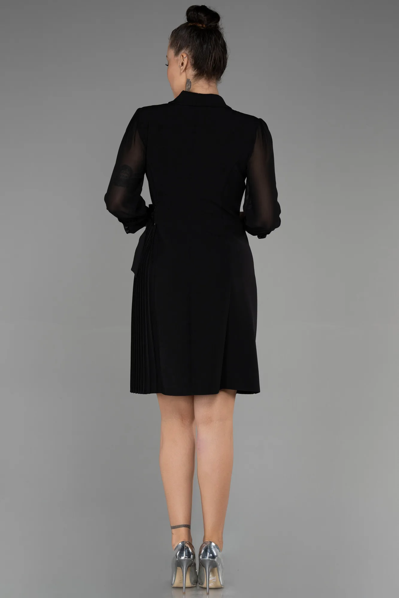 Black-Short Cocktail Dress ABK1840