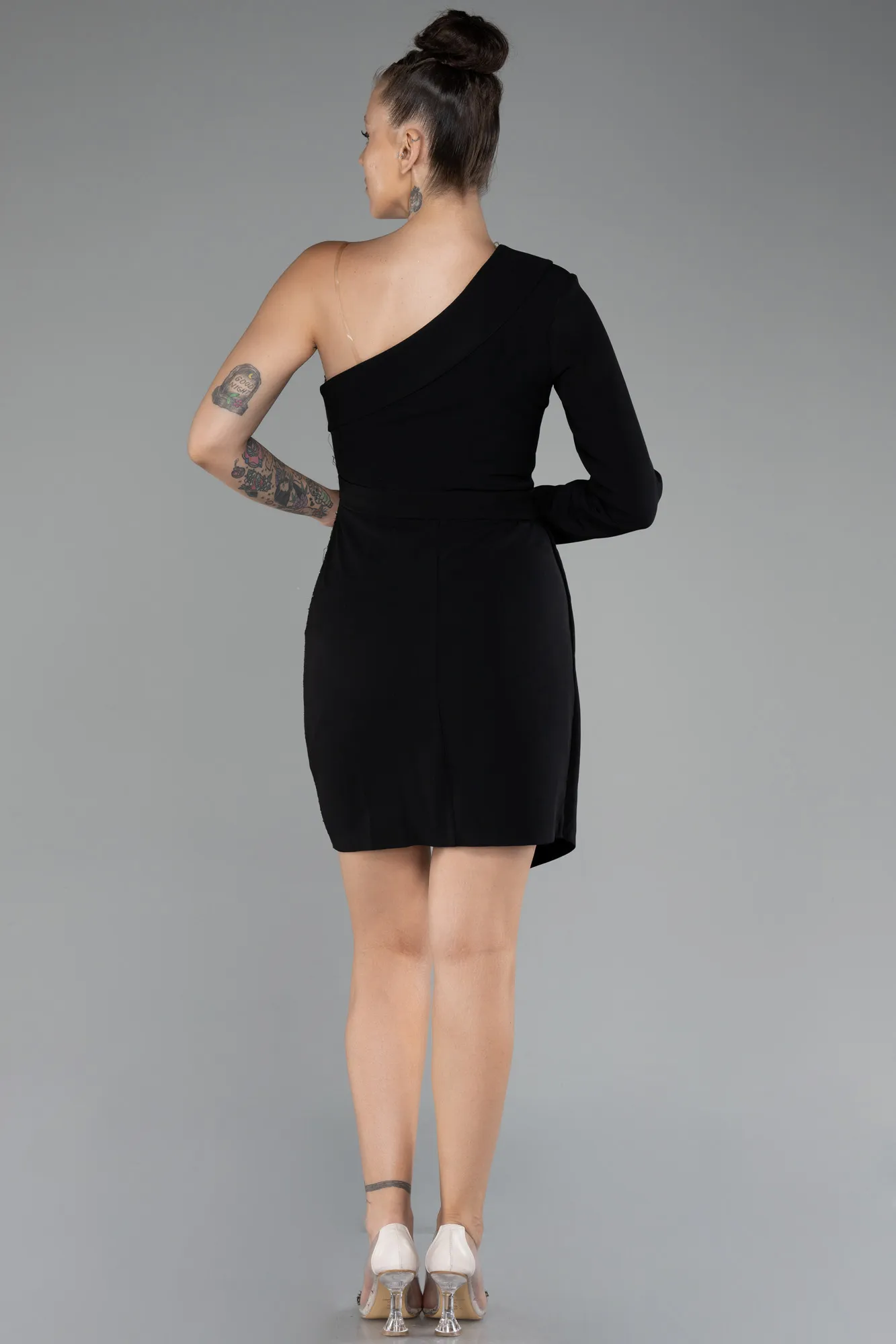 Black-Short Cocktail Dress ABK1964