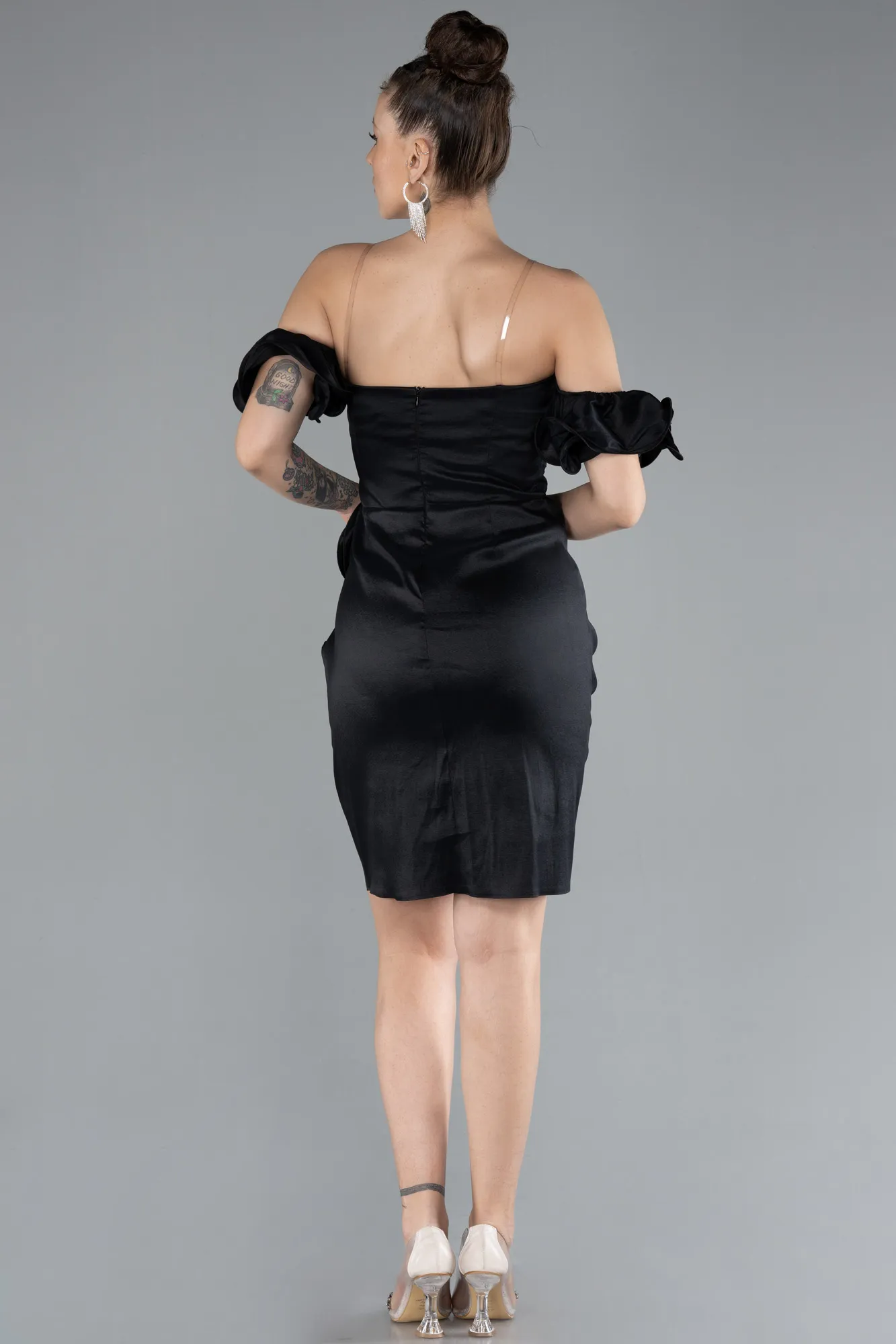 Black-Short Cocktail Dress ABK2185