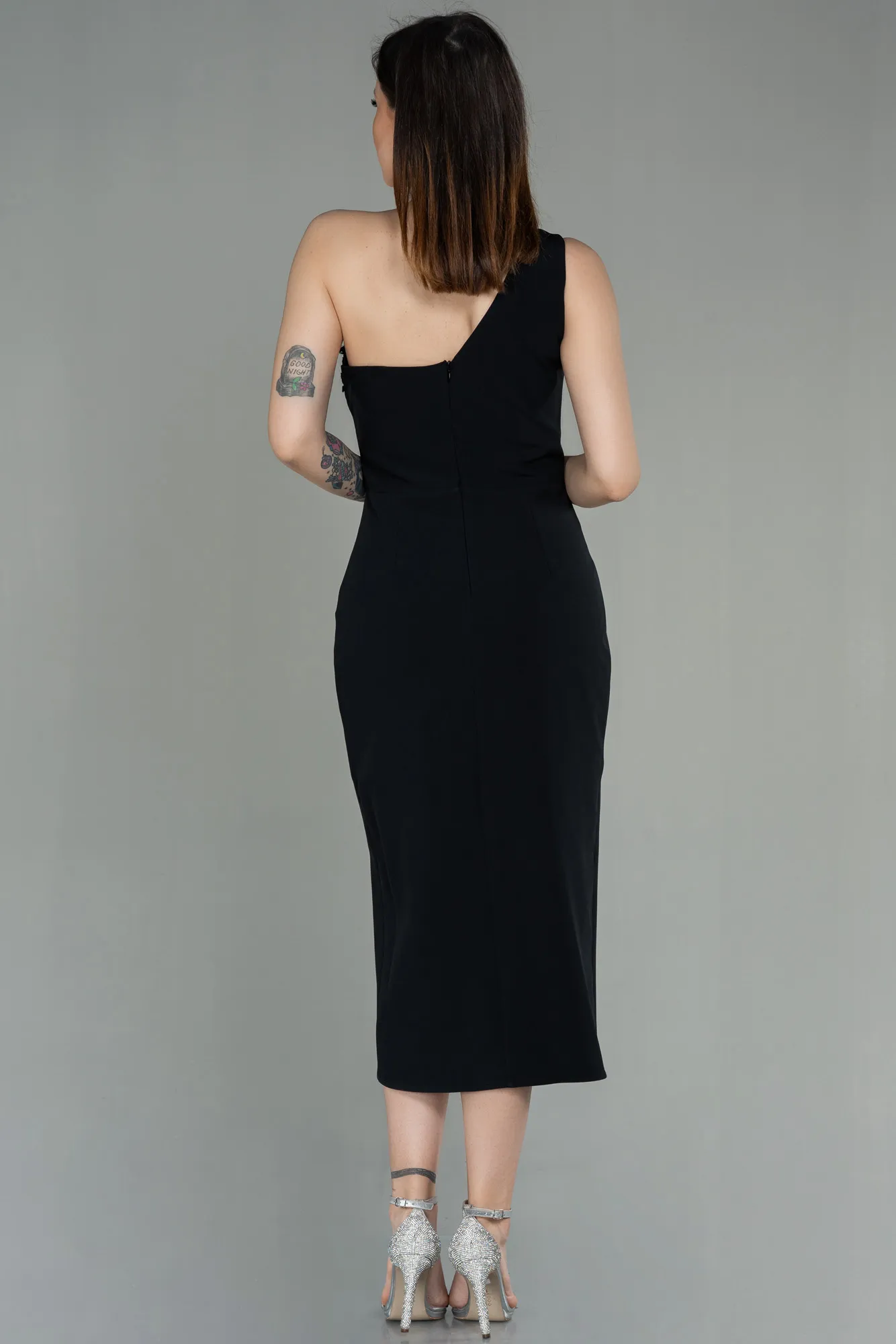 Black-Short Invitation Dress ABK1635