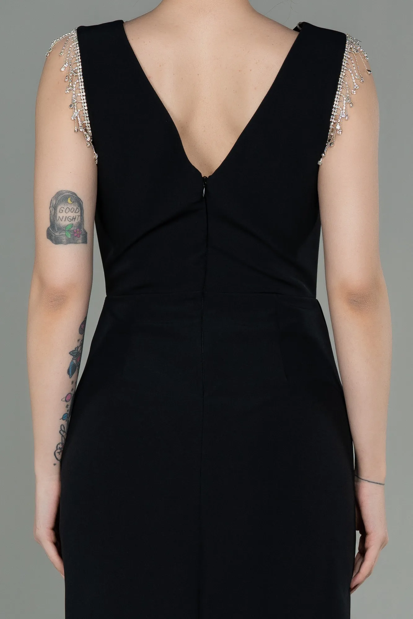 Black-Short Invitation Dress ABK1666