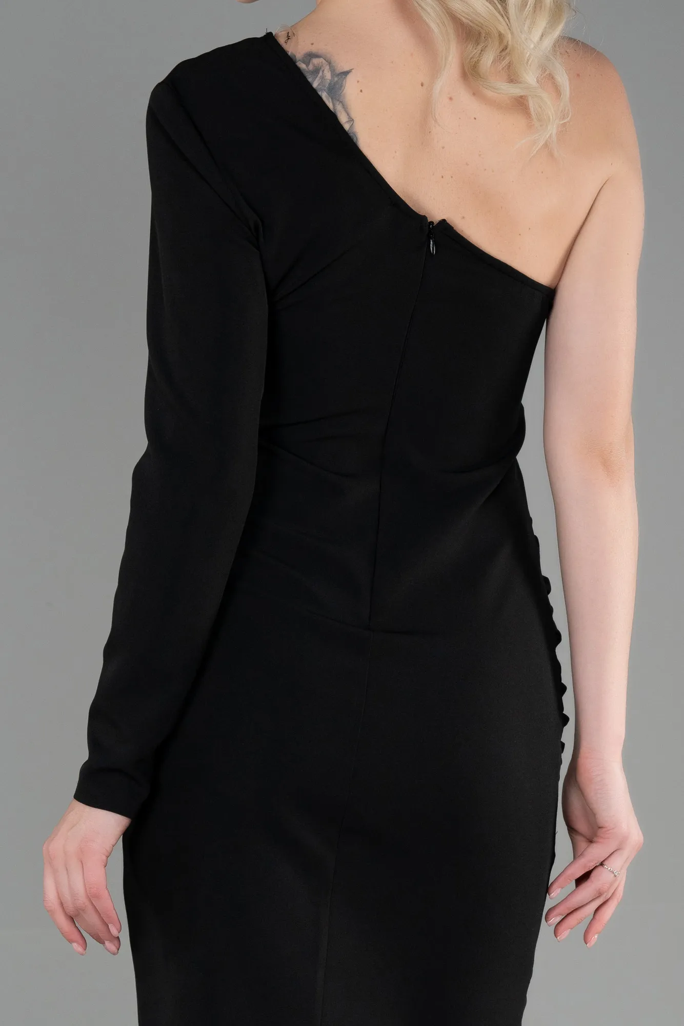 Black-Short Invitation Dress ABK1859