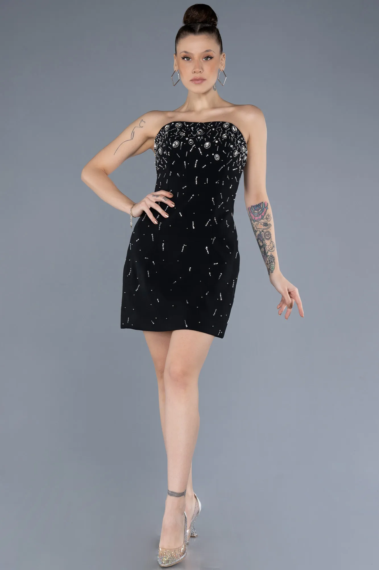 Black-Short Party Dress ABK2232