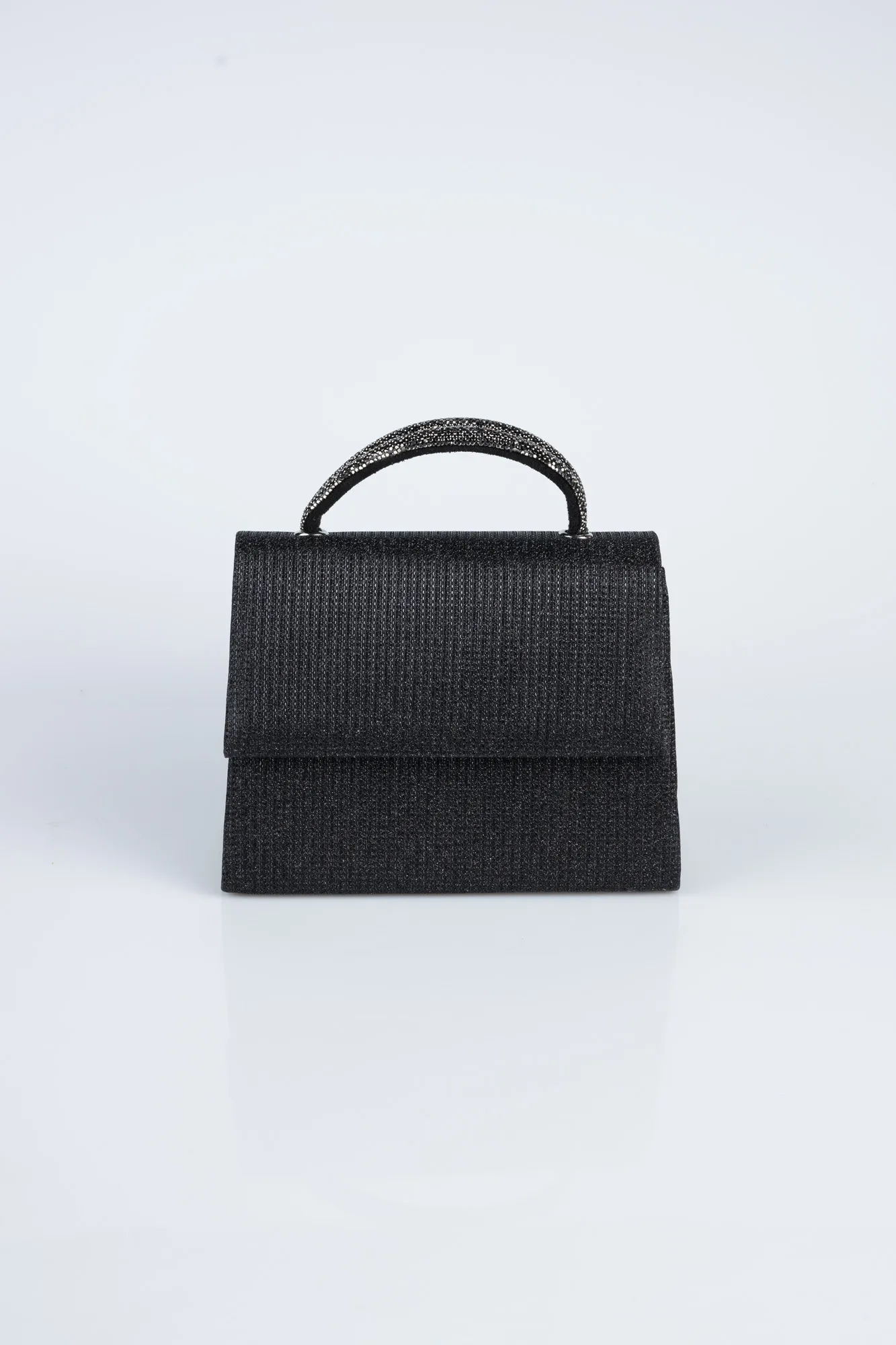 Black-Silvery Evening Bag KC253