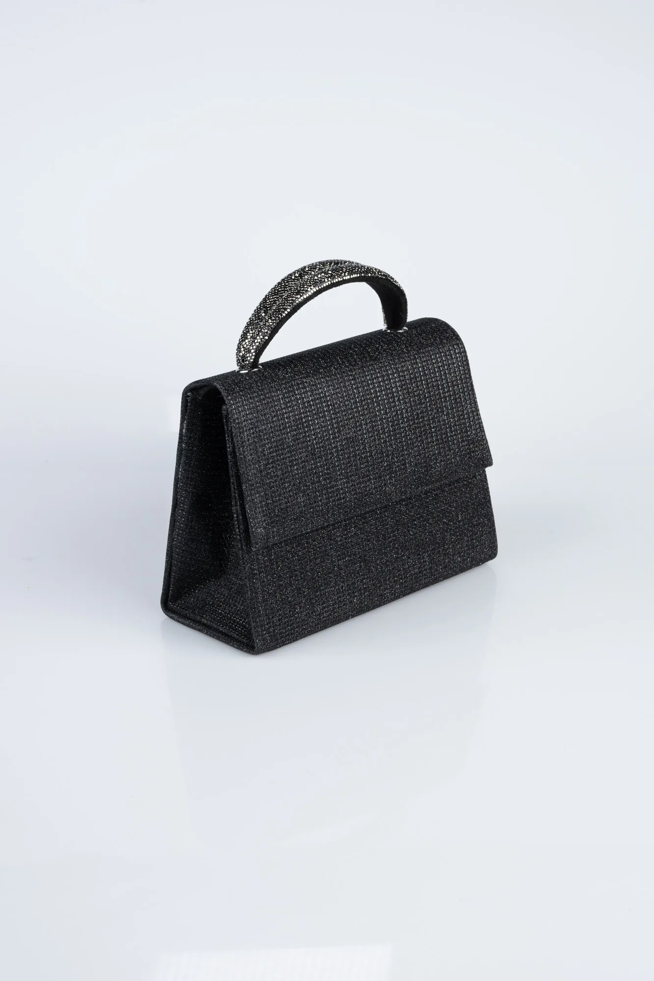 Black-Silvery Evening Bag KC253