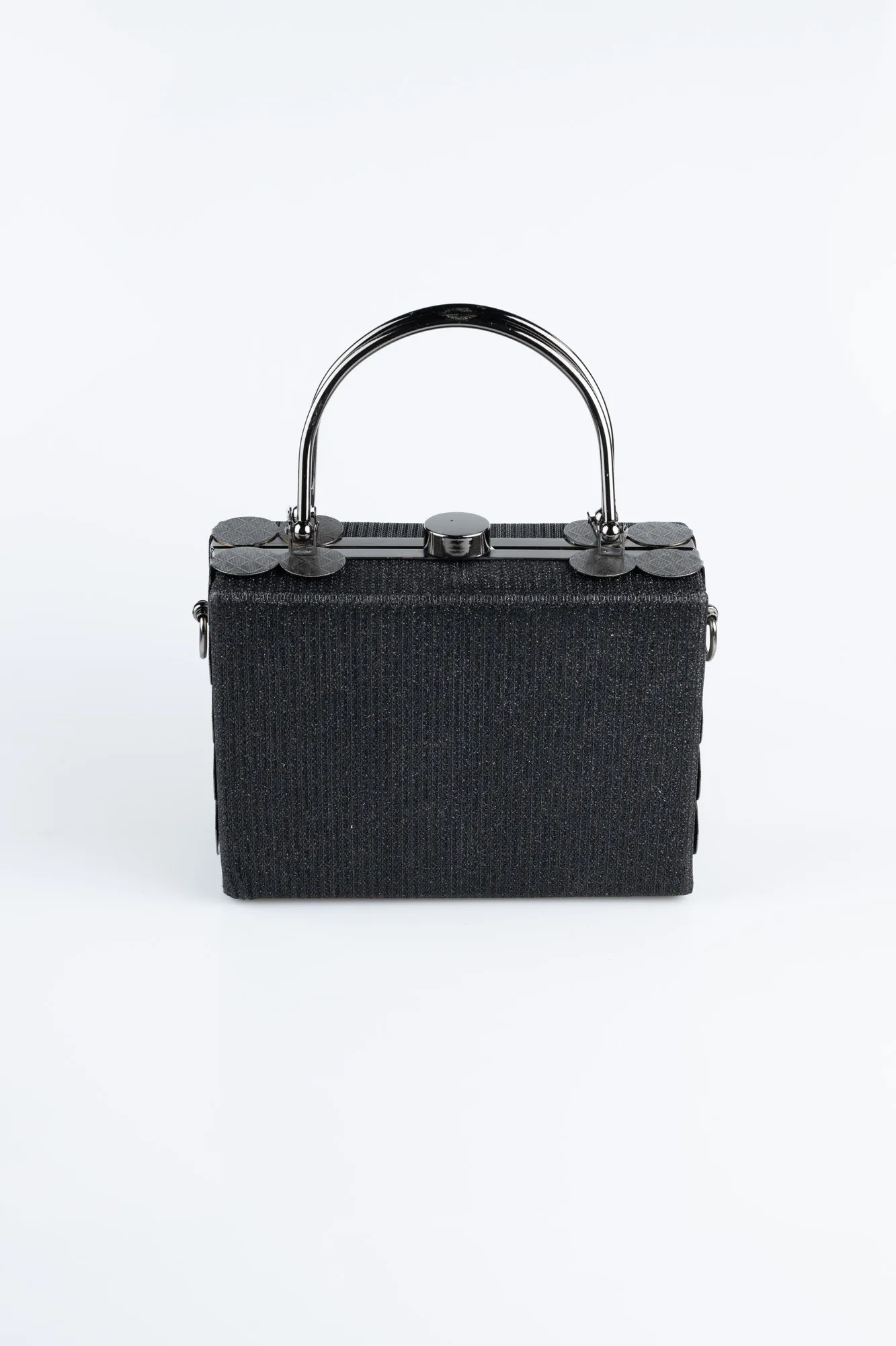 Black-Silvery Night Bag KC161