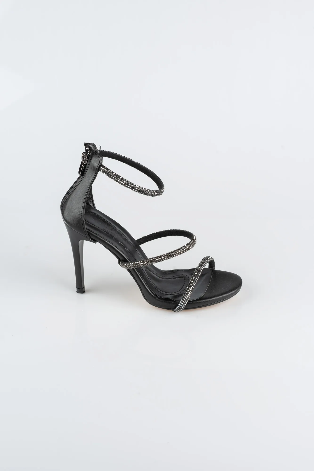 Black-Skin Evening Shoe ABC8001