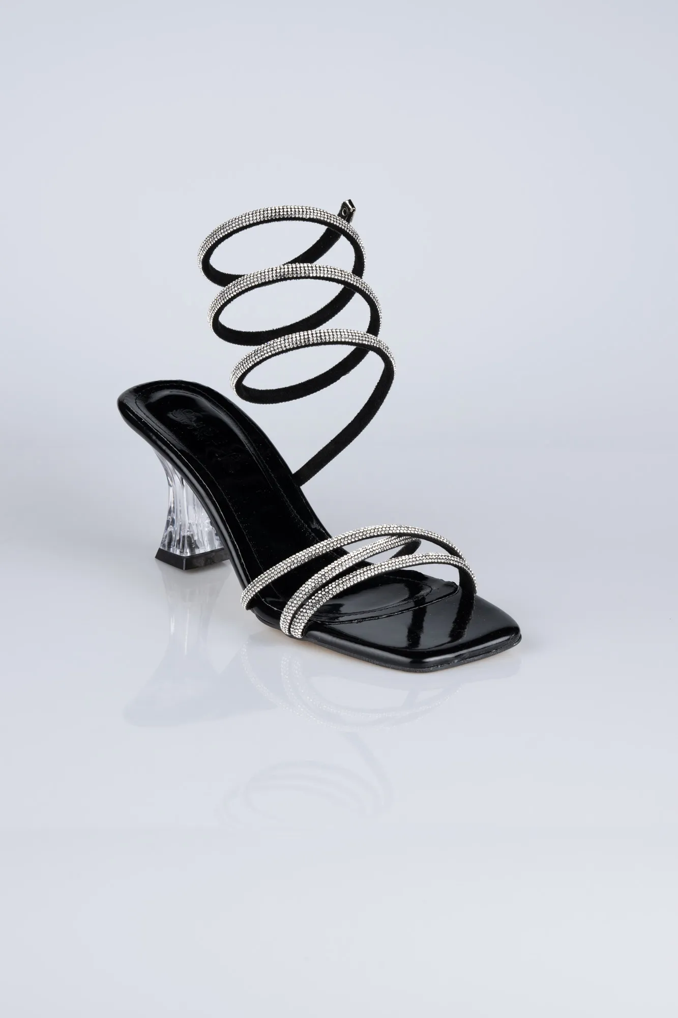 Black-Stony Evening Shoe AB2002