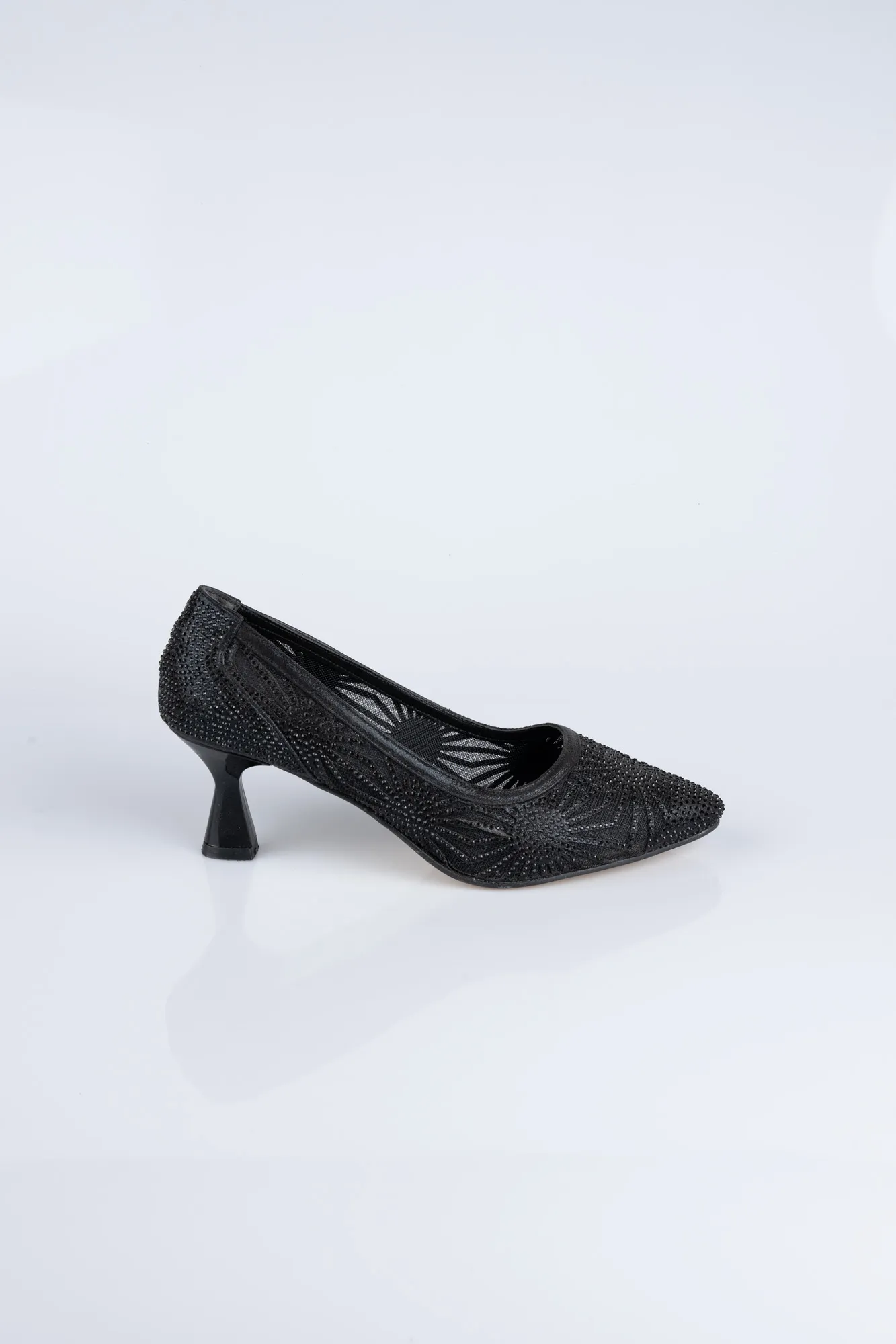 Black-Stony Evening Shoe MJ5153