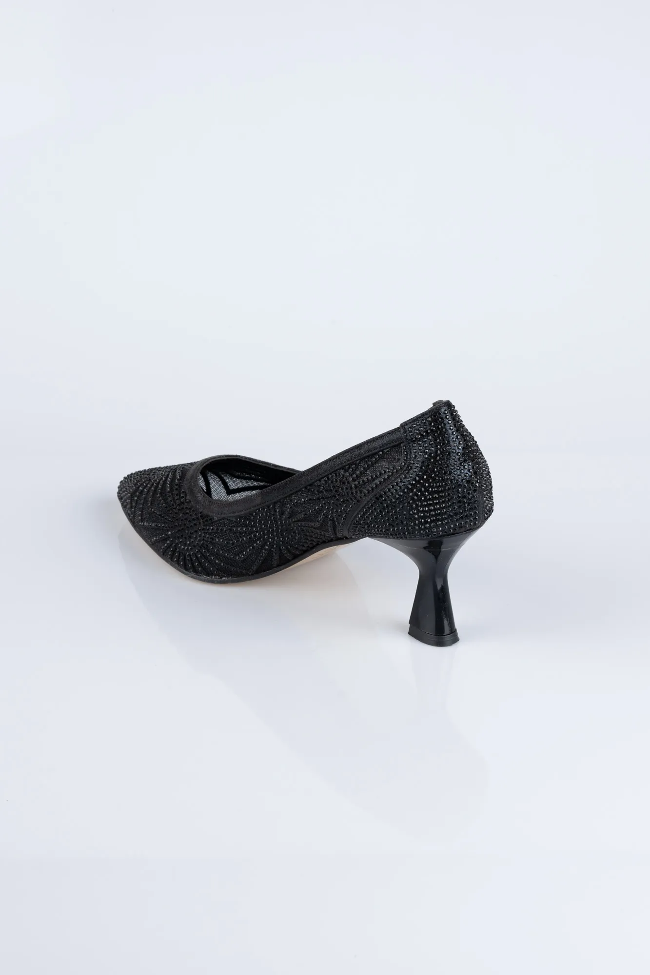 Black-Stony Evening Shoe MJ5153