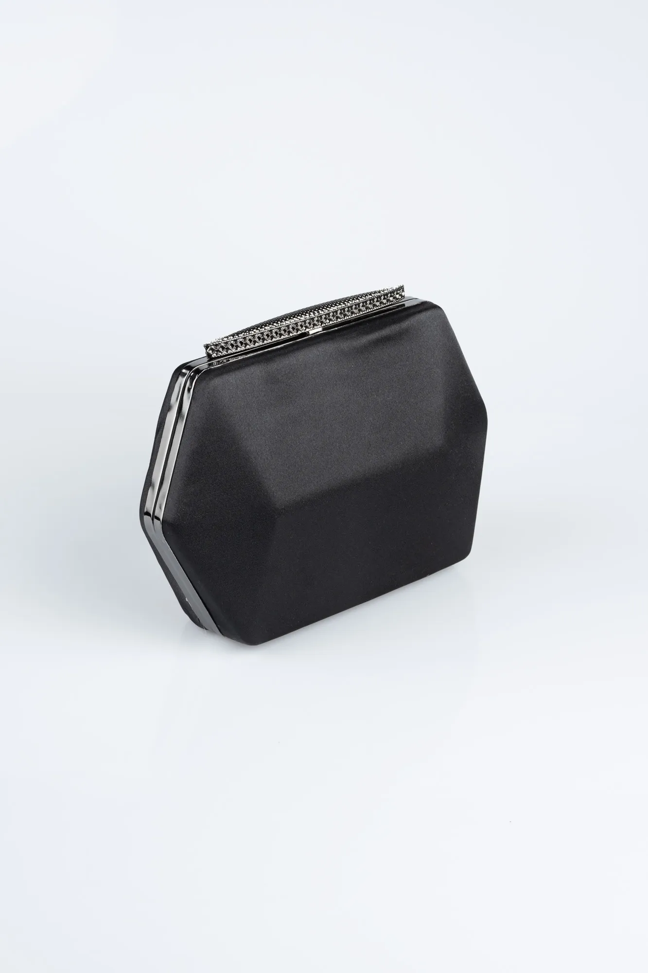 Black-Suede Night Bag SH837