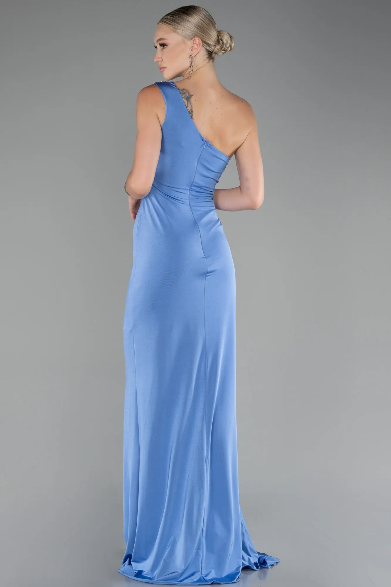 Blue-Long Evening Dress ABU2964