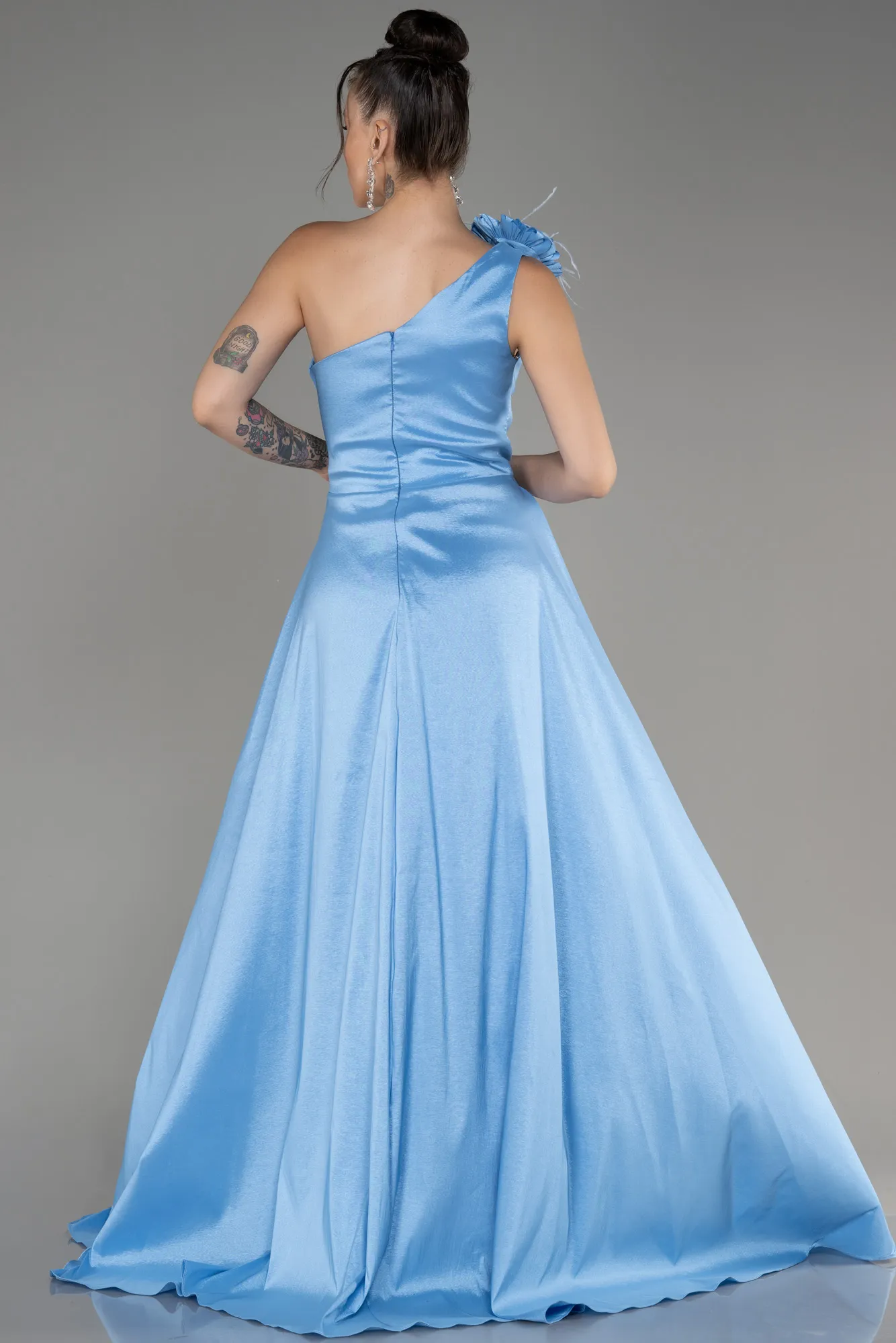 Blue-Long Evening Dress ABU3772