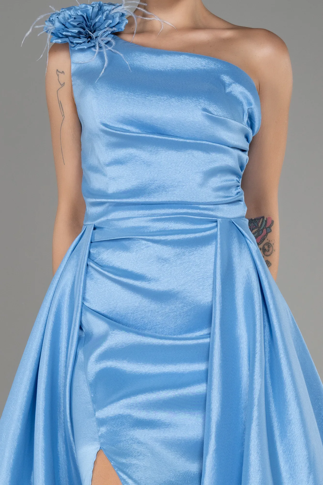 Blue-Long Evening Dress ABU3772