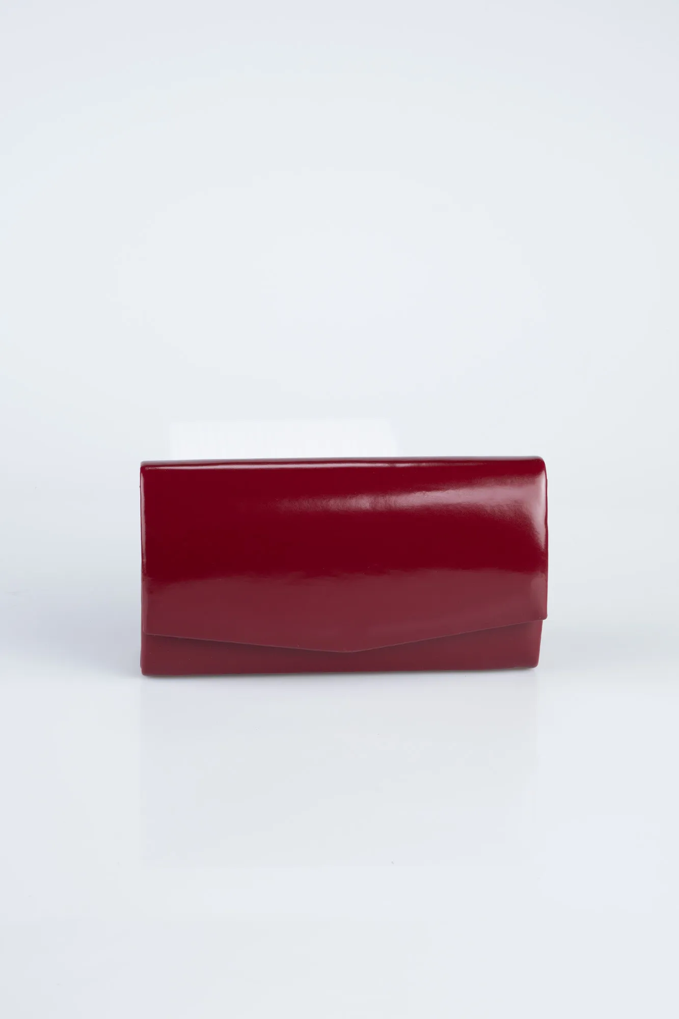 Burgundy-Patent Leather Night Bag KC201