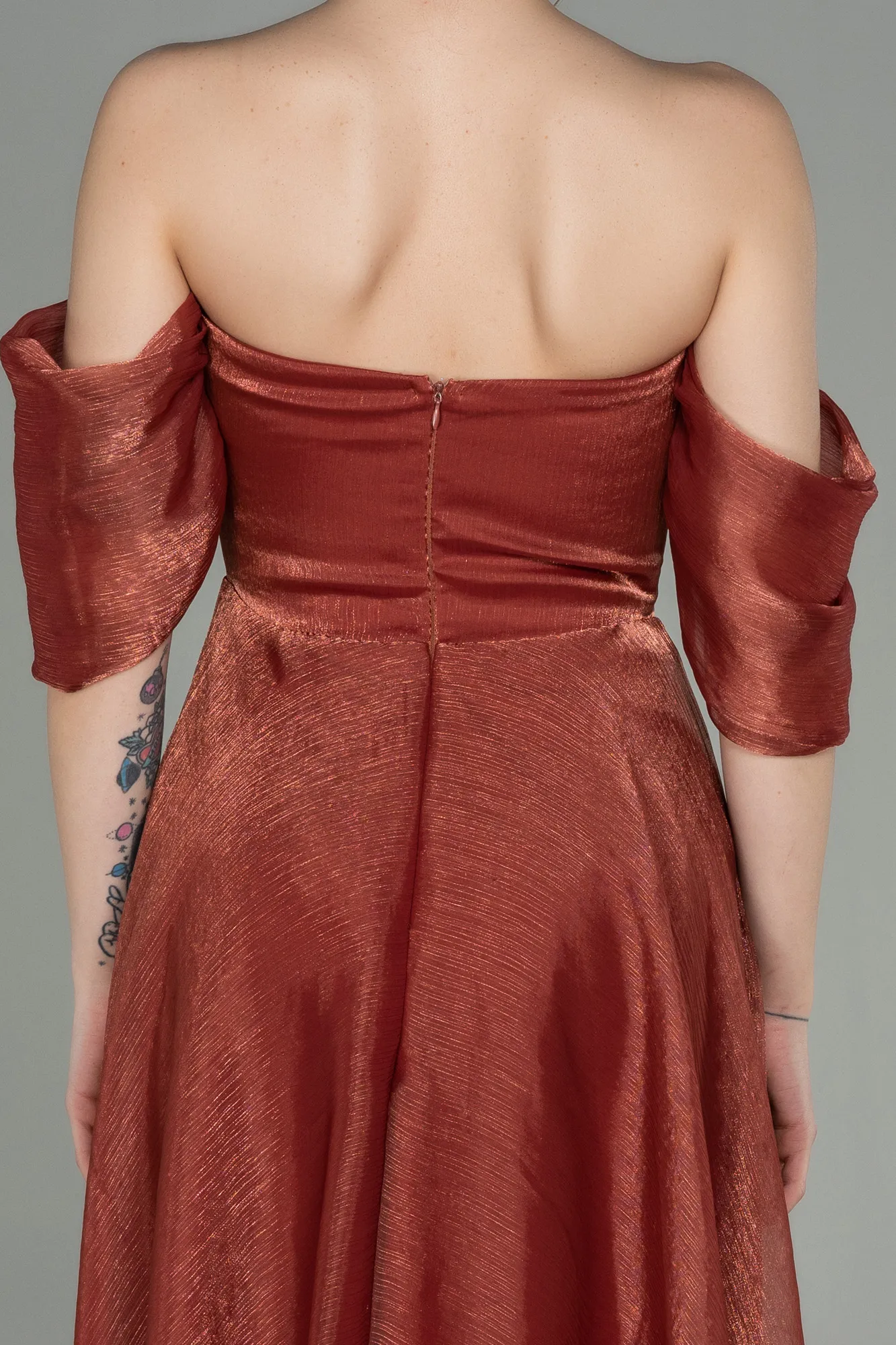 Cinnamon-Midi Evening Dress ABK1850