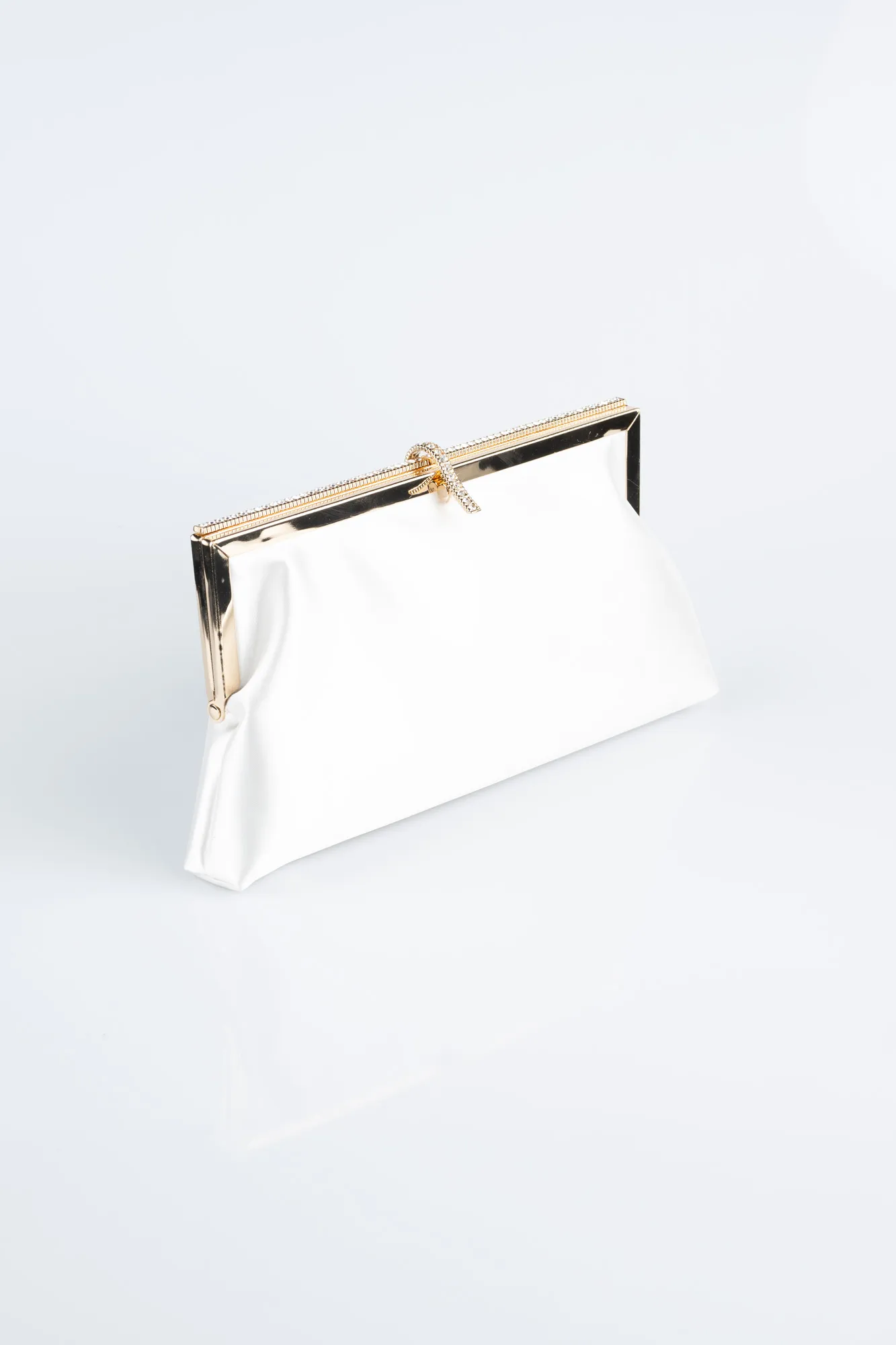 Ecru-Satin Night Bag V752