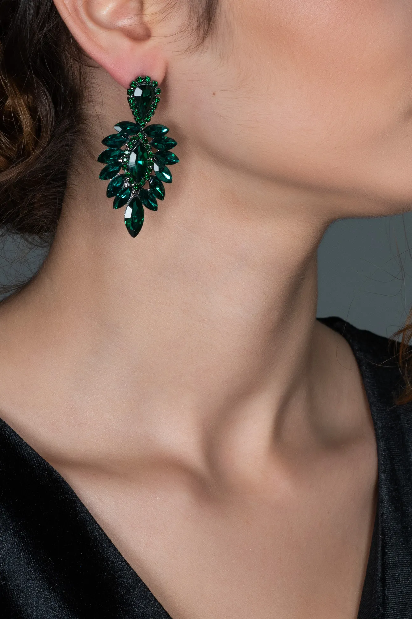 Emerald Green-Earring DY370