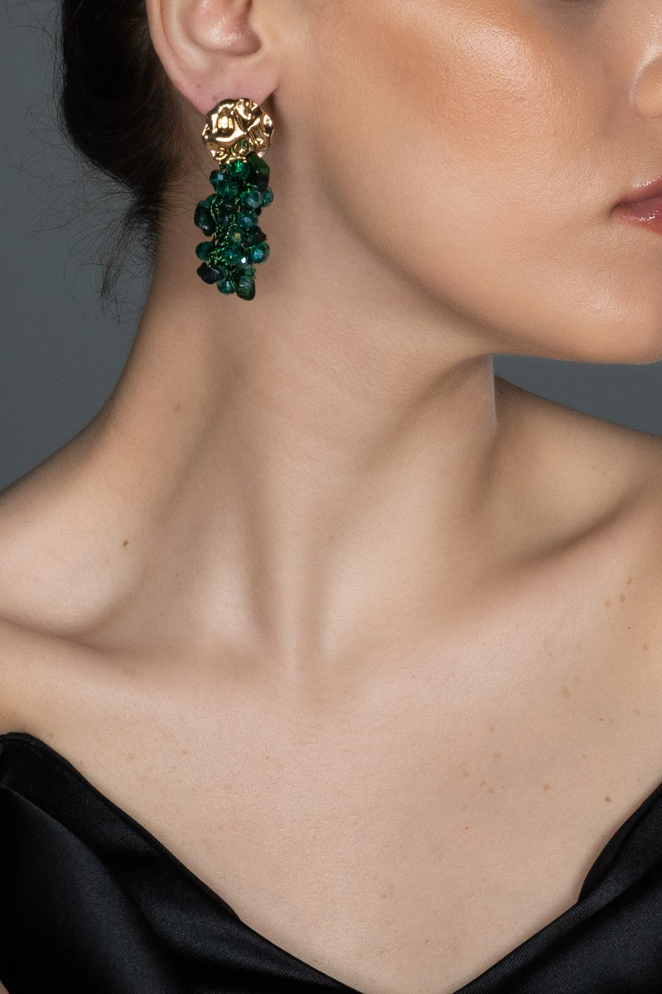 Emerald Green-Earring UK571