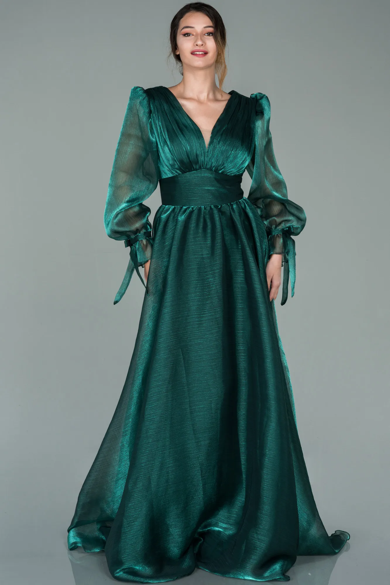 Emerald Green-Long Evening Dress ABU1951