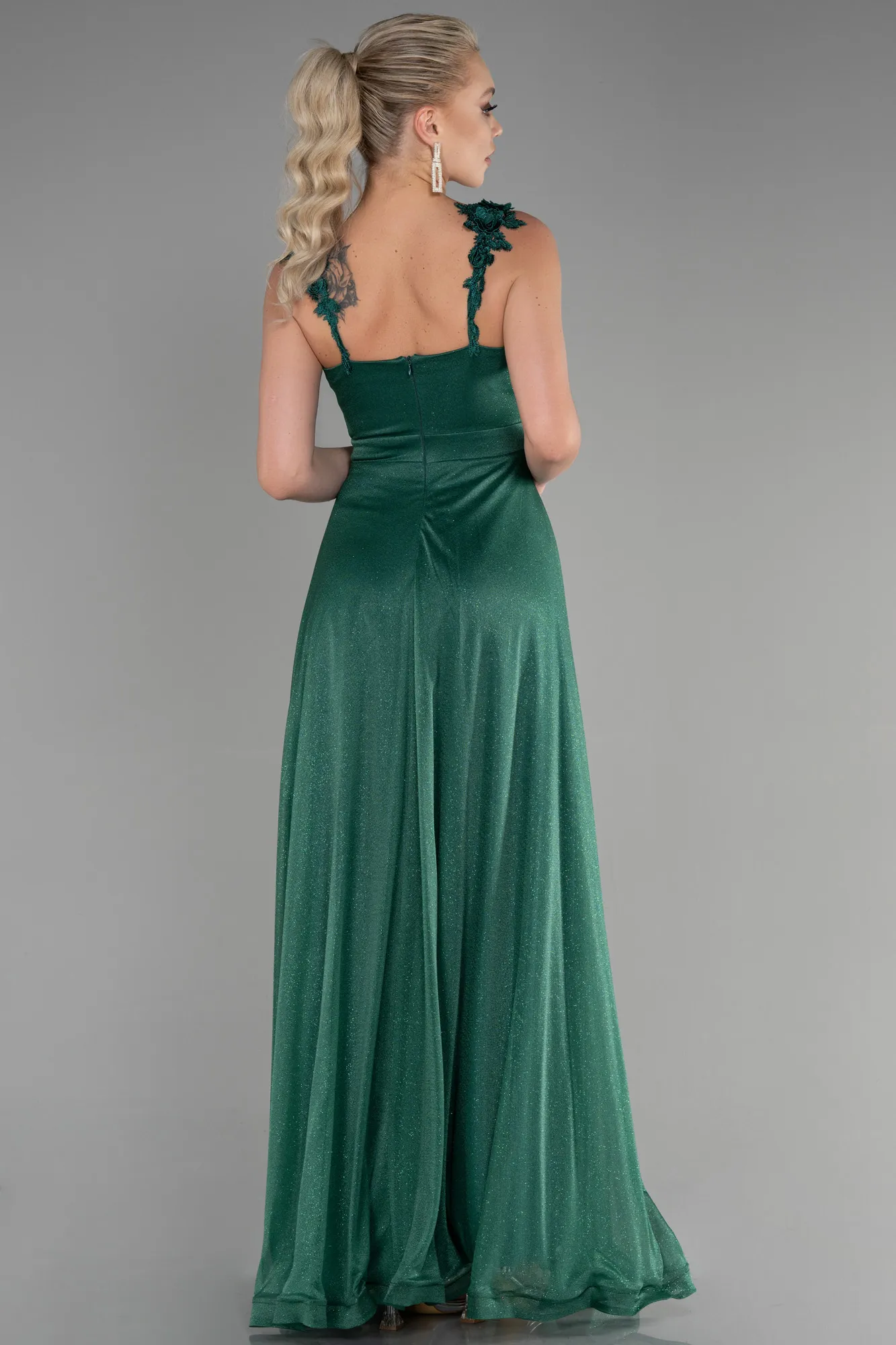 Emerald Green-Long Evening Dress ABU2307