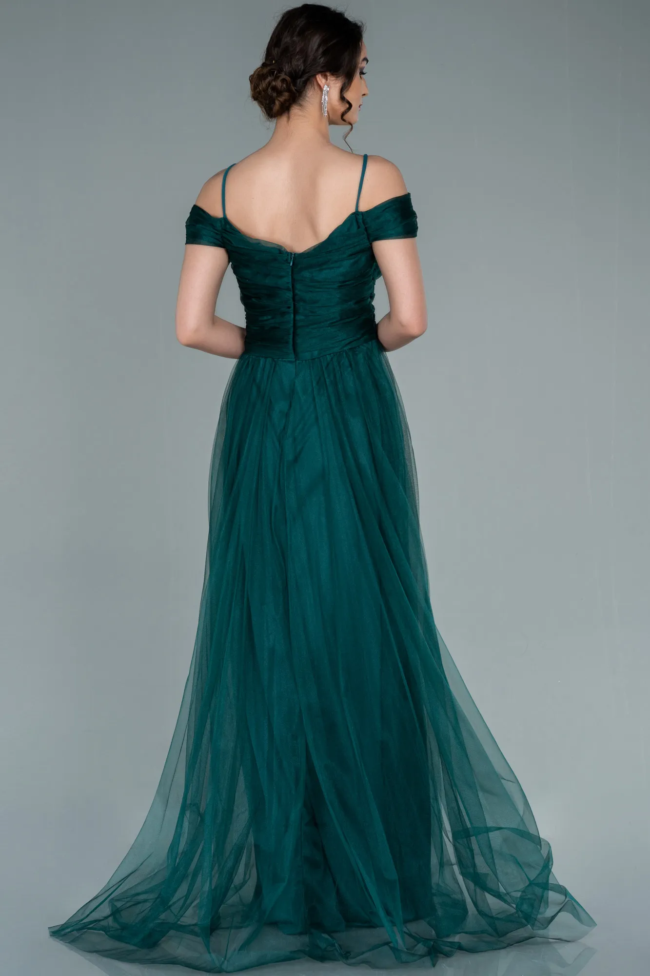 Emerald Green-Long Evening Dress ABU2336