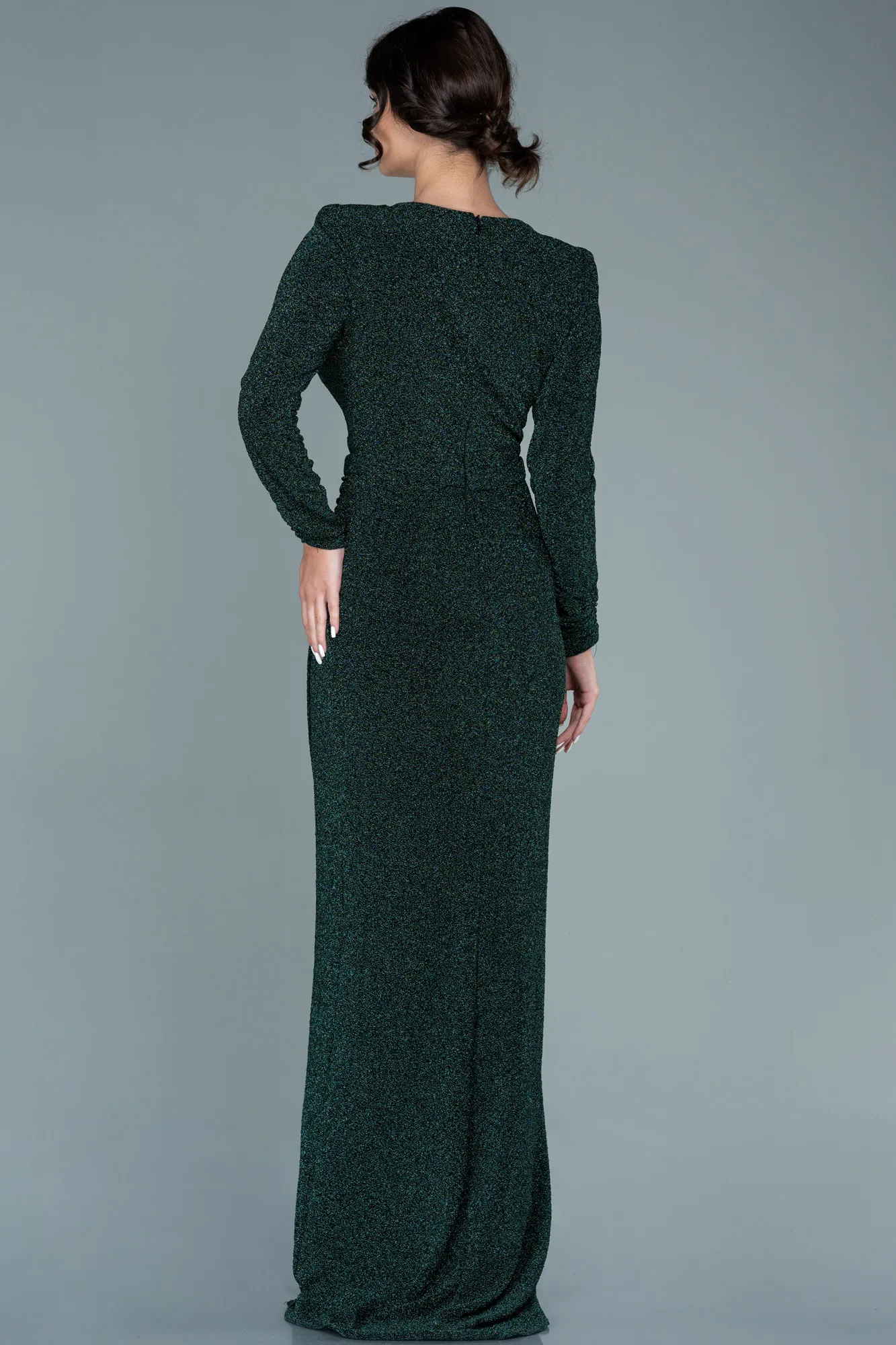 Emerald Green-Long Evening Dress ABU2634
