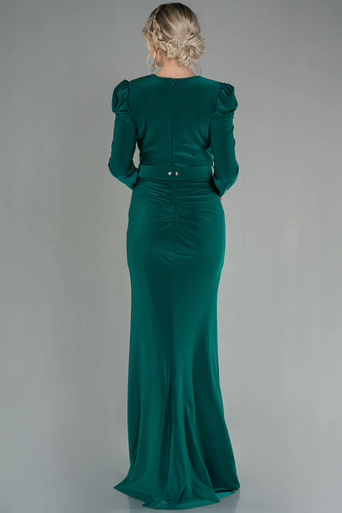 Emerald Green-Long Evening Dress ABU2812