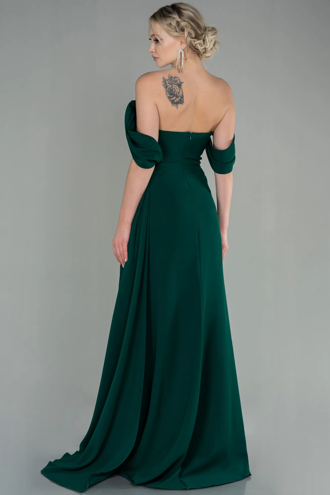 Emerald Green-Long Evening Dress ABU2823