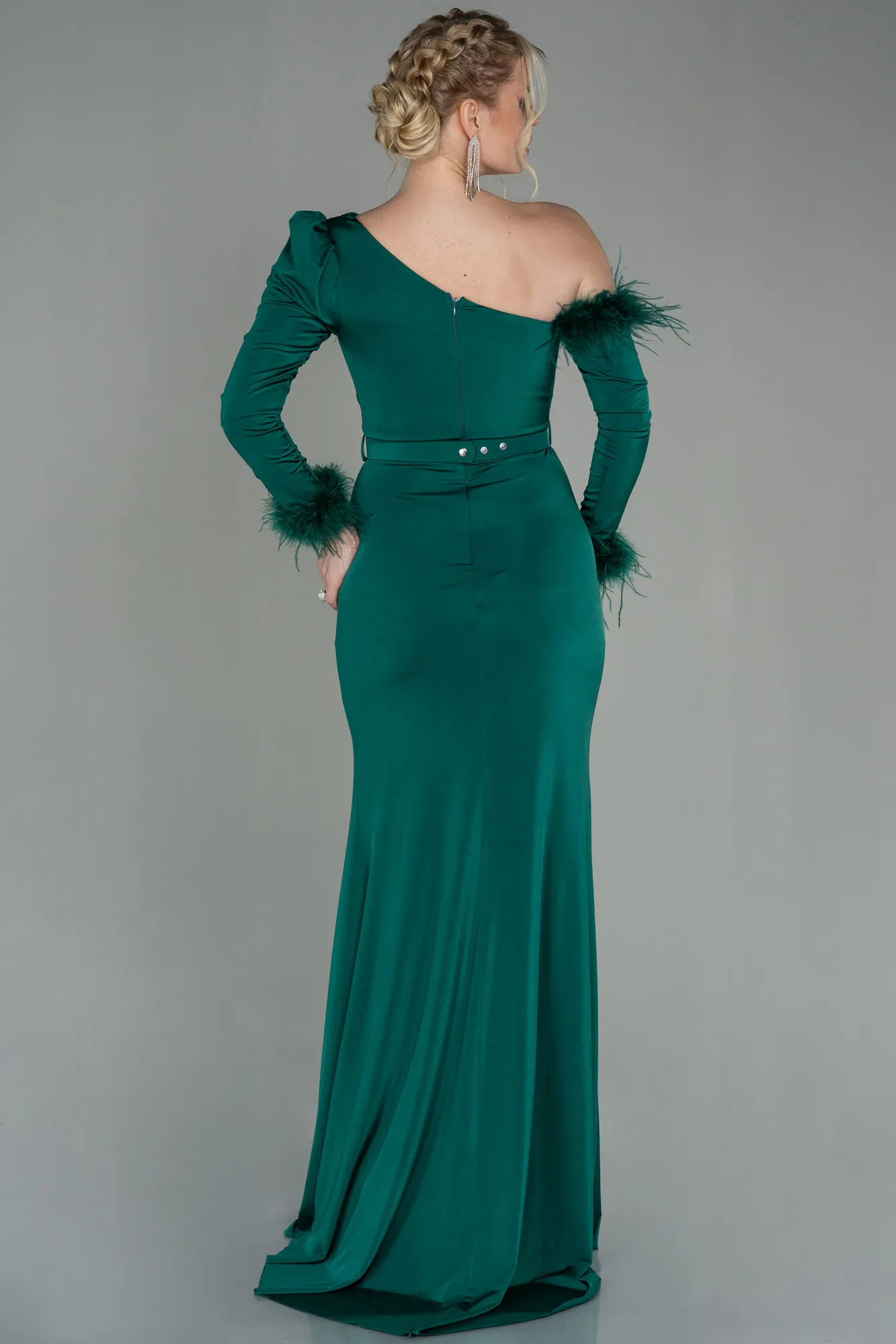Emerald Green-Long Evening Dress ABU2842