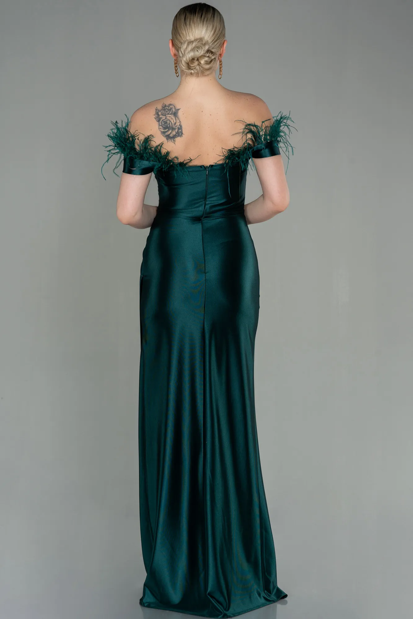 Emerald Green-Long Evening Dress ABU2957