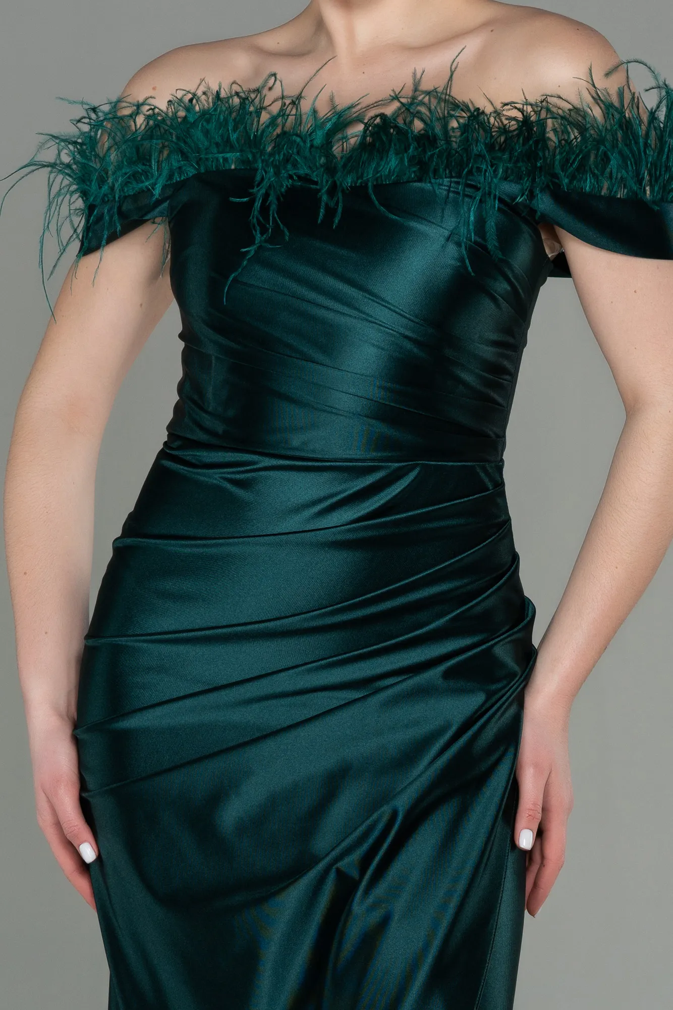 Emerald Green-Long Evening Dress ABU2957