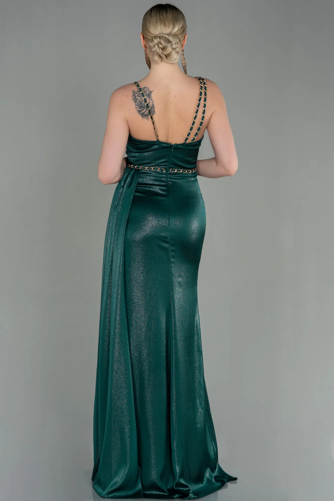 Emerald Green-Long Evening Dress ABU2967