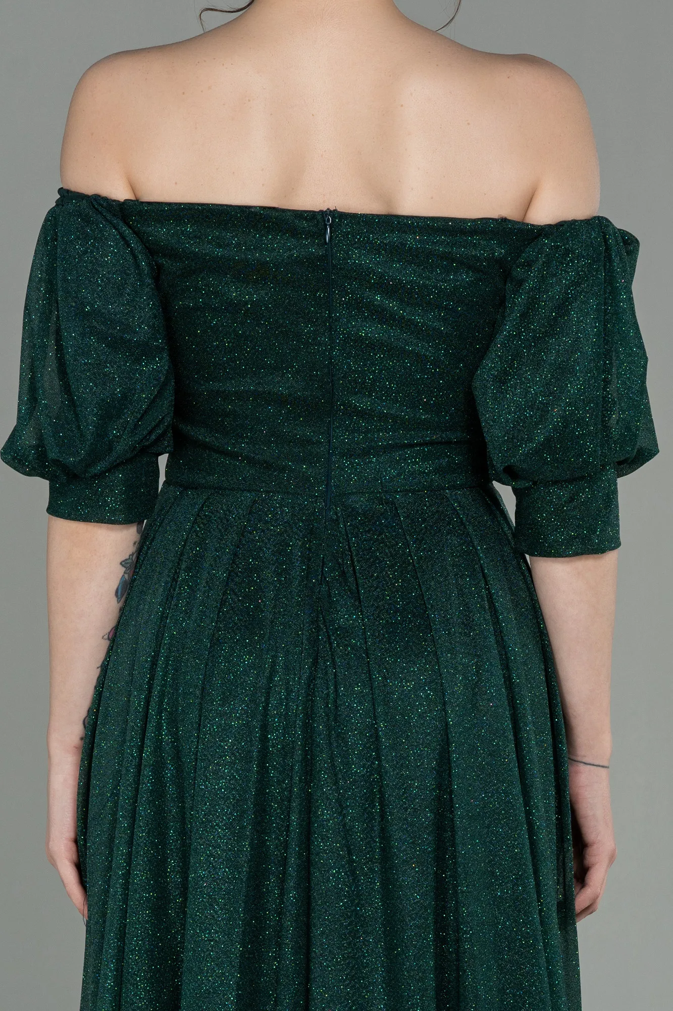 Emerald Green-Long Evening Dress ABU2983