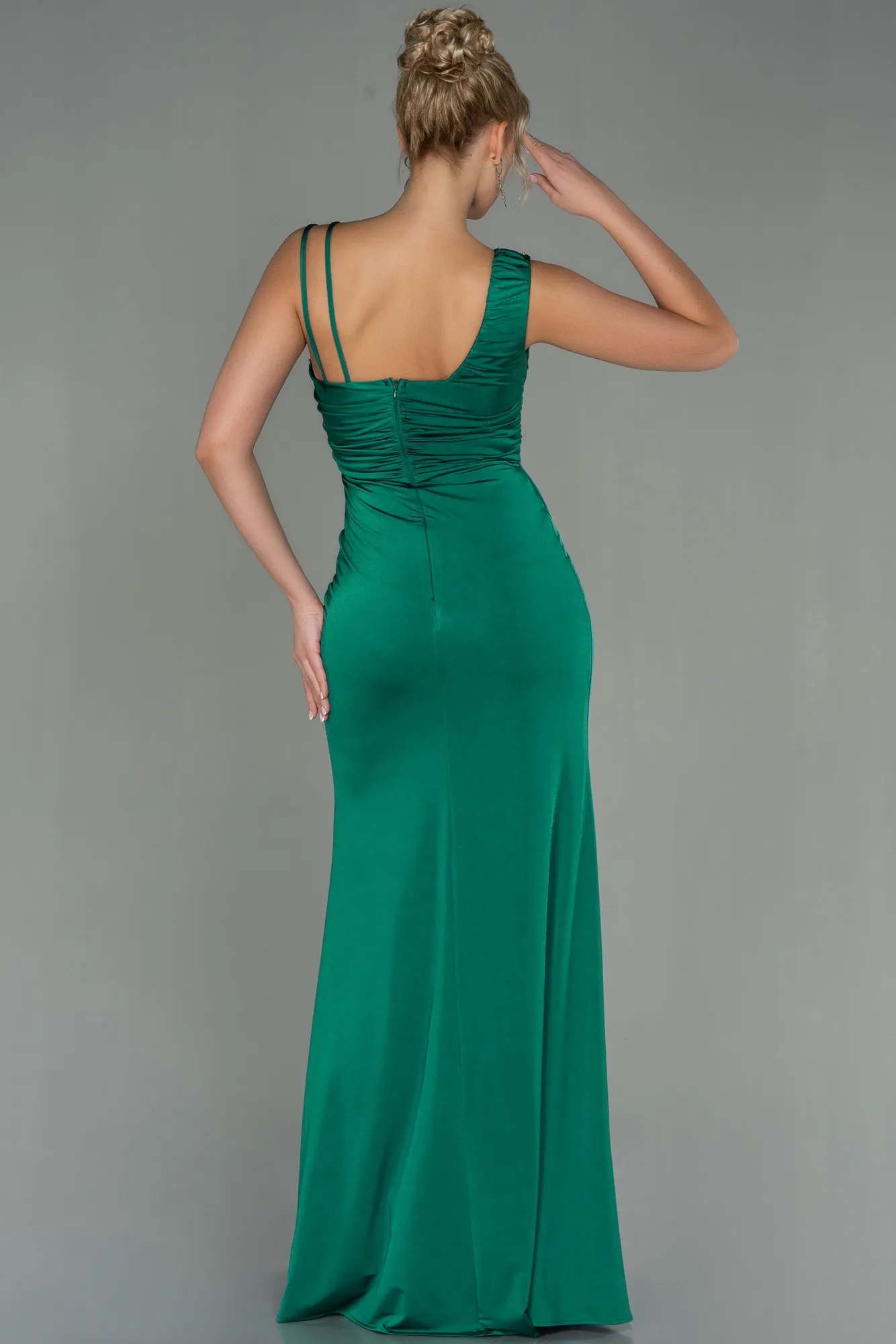 Emerald Green-Long Evening Dress ABU3000