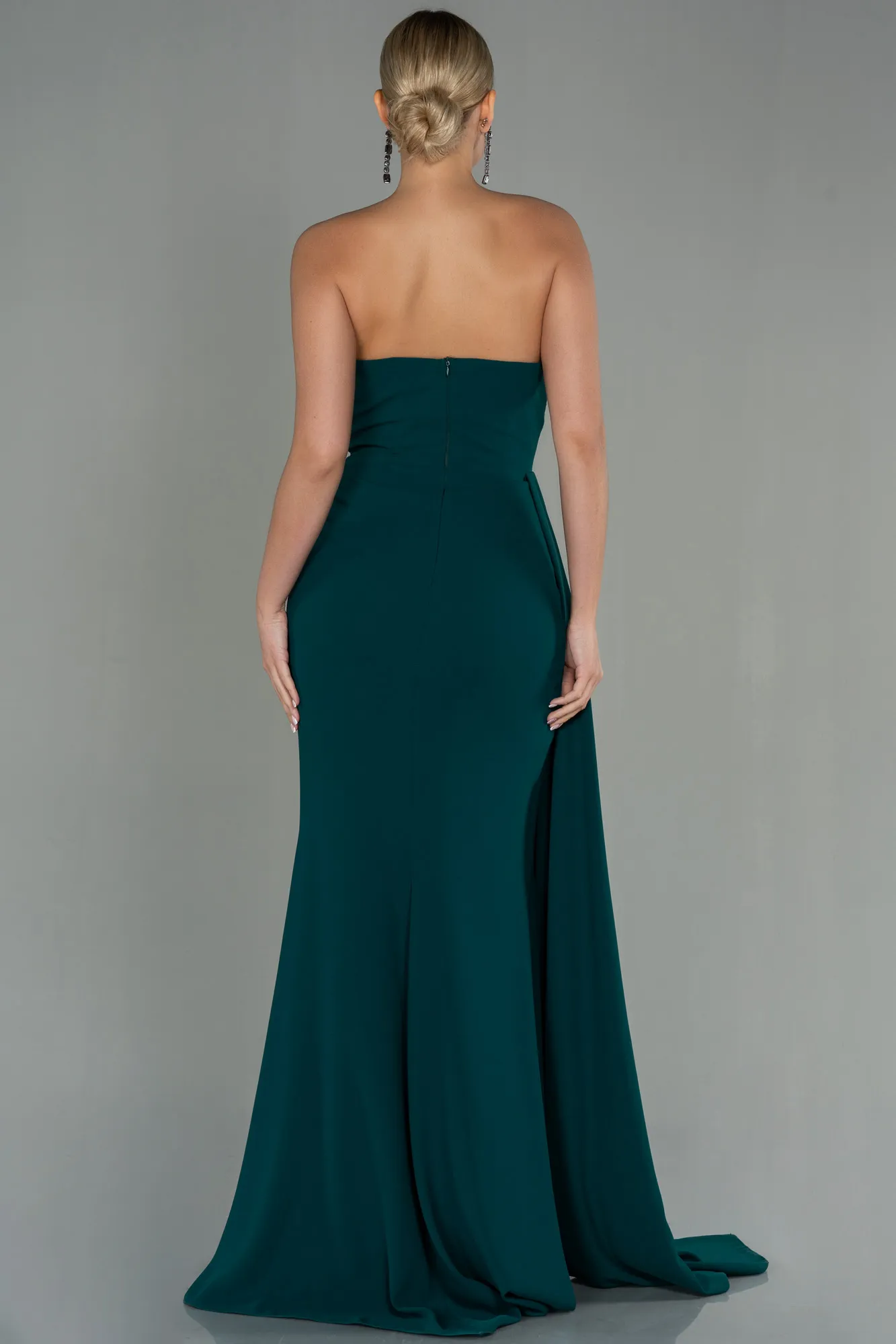 Emerald Green-Long Evening Dress ABU3069