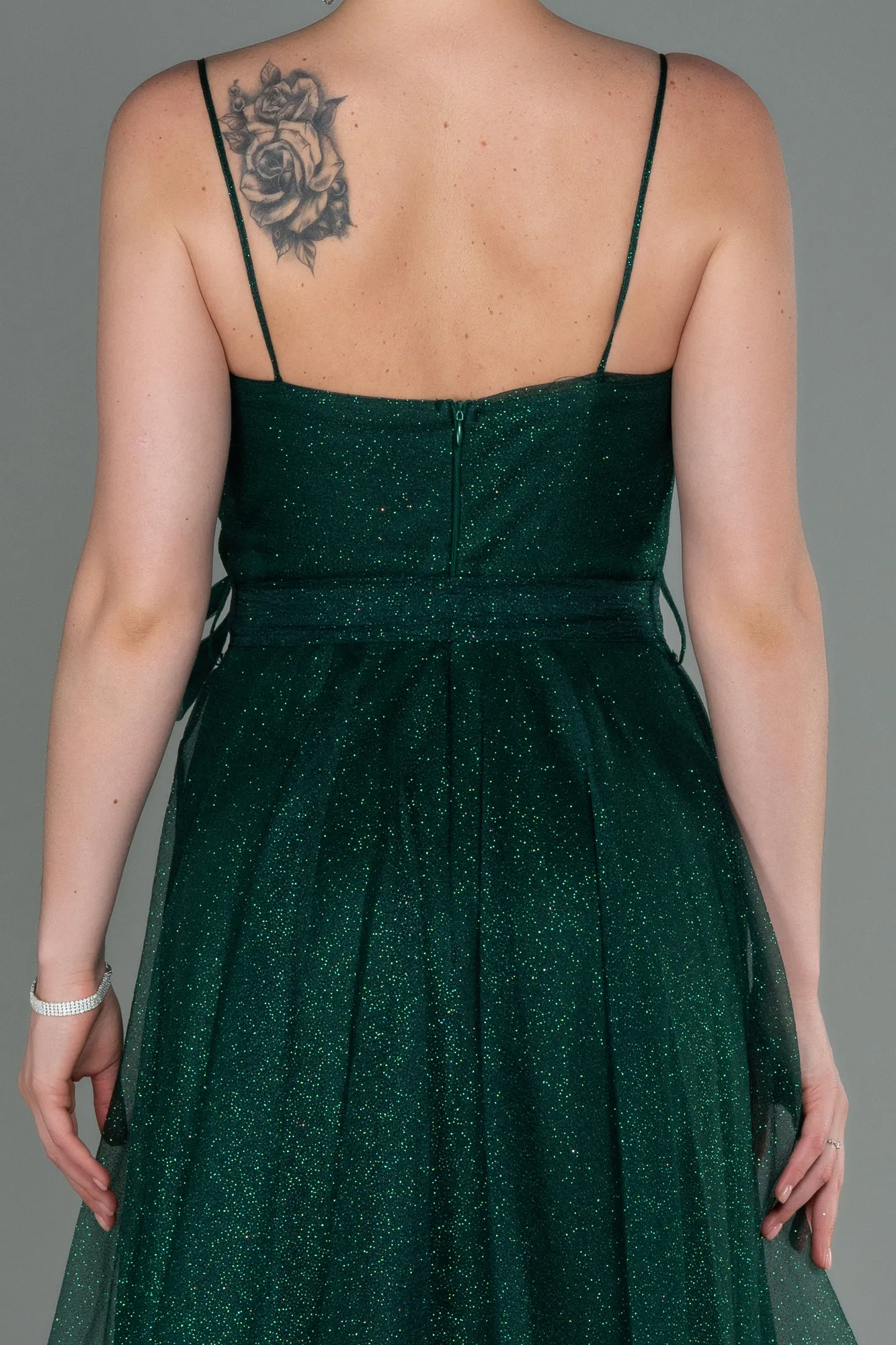 Emerald Green-Long Evening Dress ABU3070