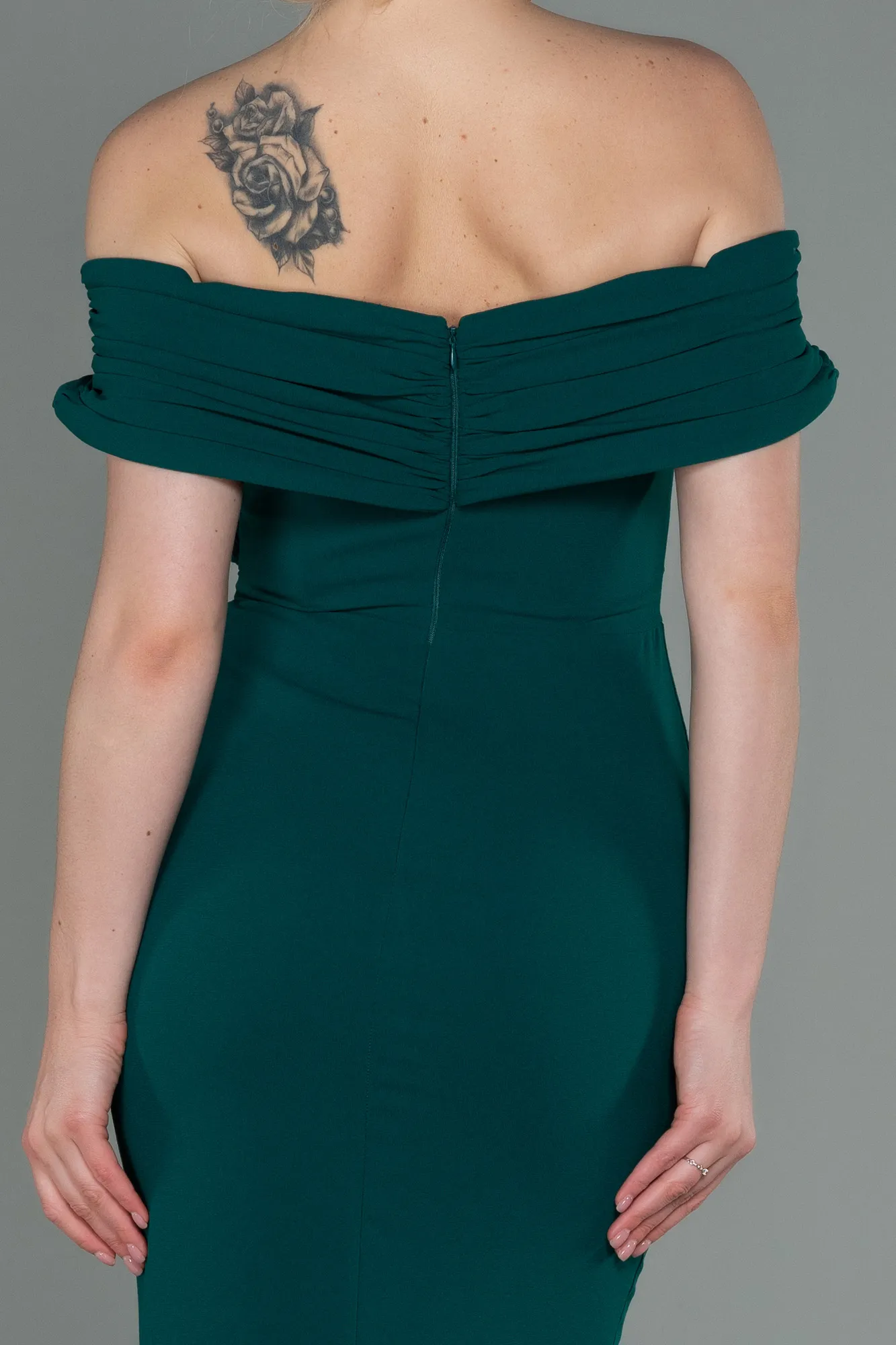 Emerald Green-Long Evening Dress ABU3156